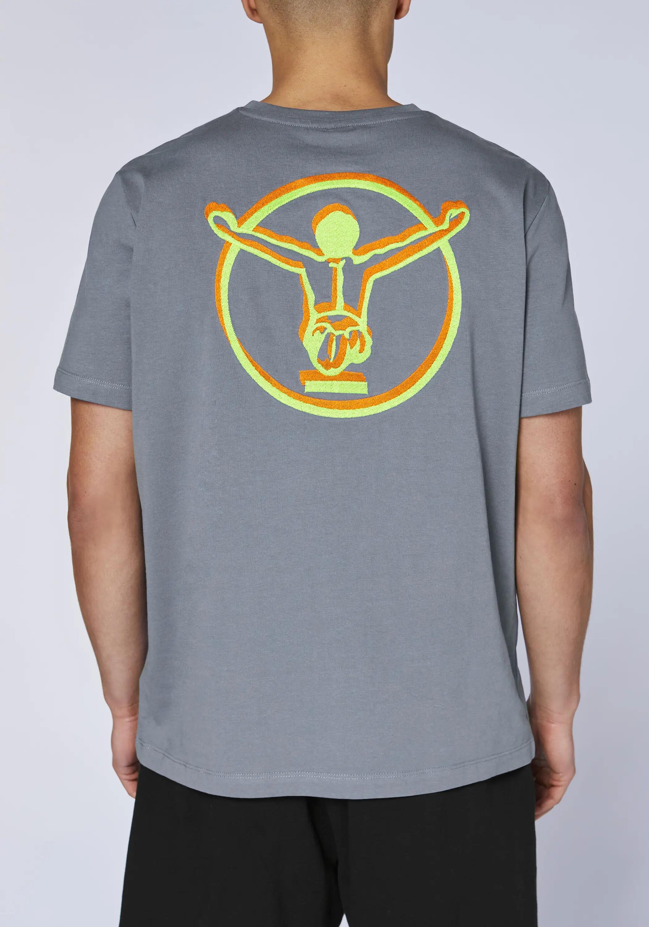 T-Shirt mit Kontrastlogo 7/7