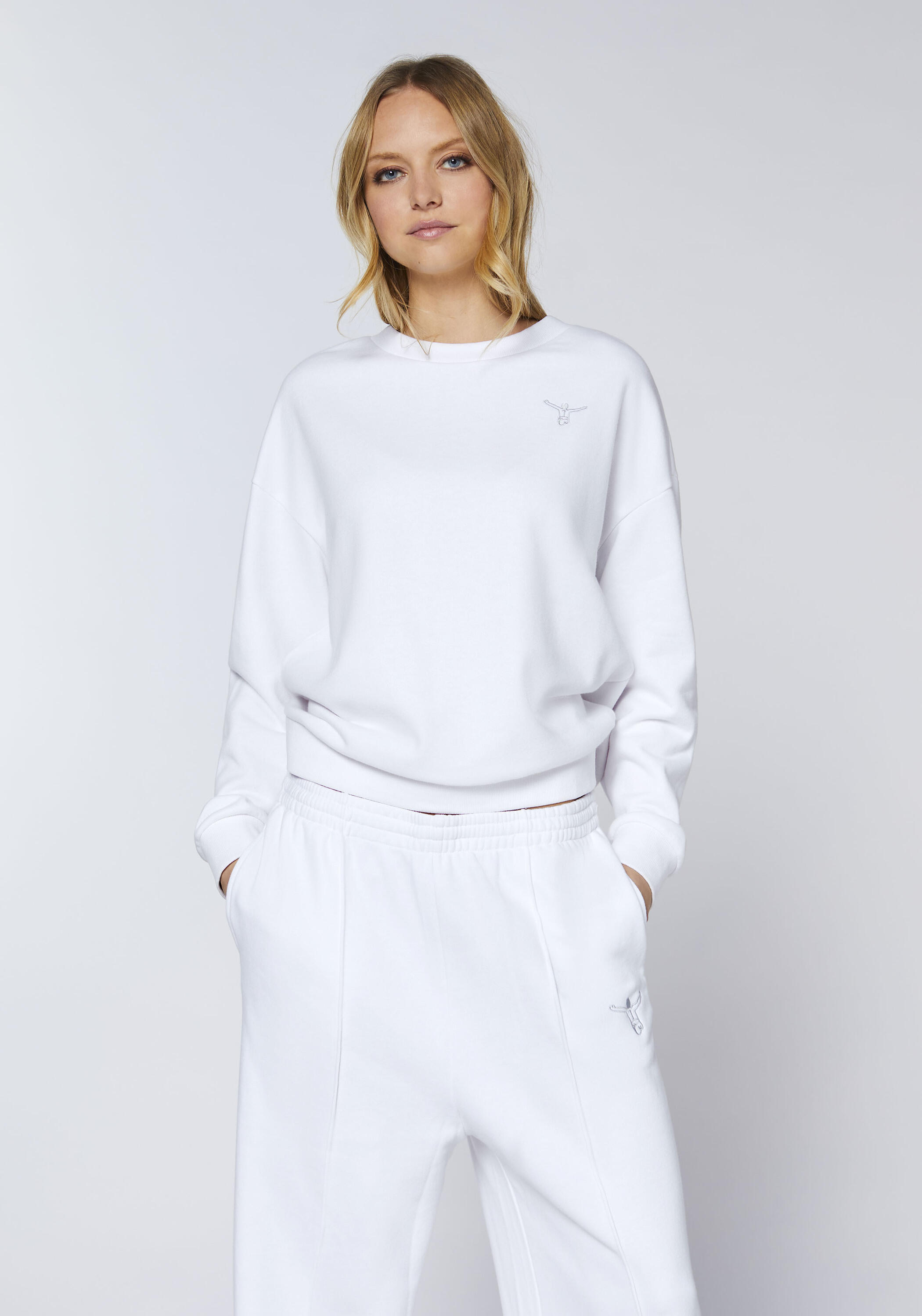 Sweatshirt mit tonalem Rückenprint 3/7