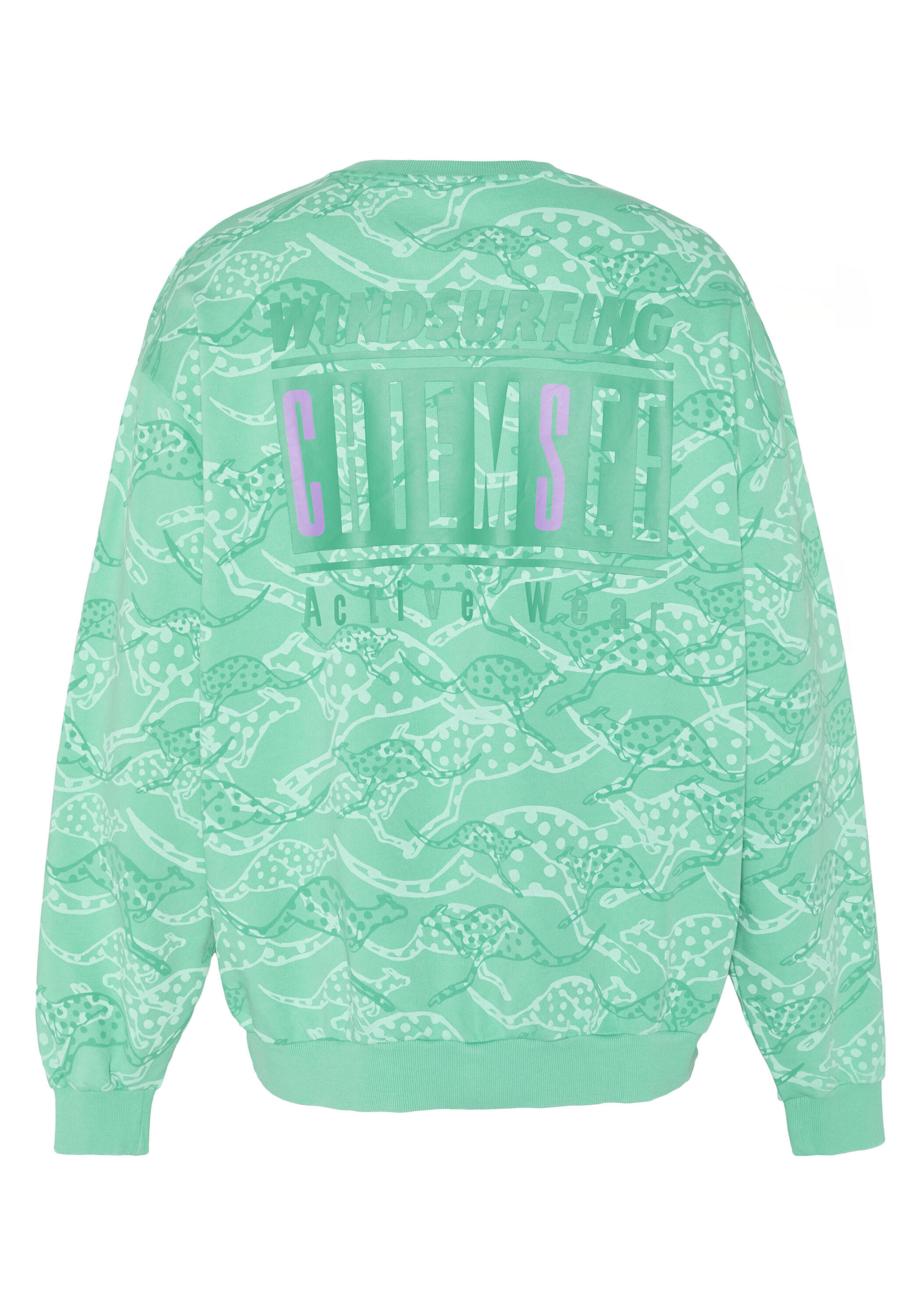 Sweatshirt mit Känguru-Alloverprint 2/7