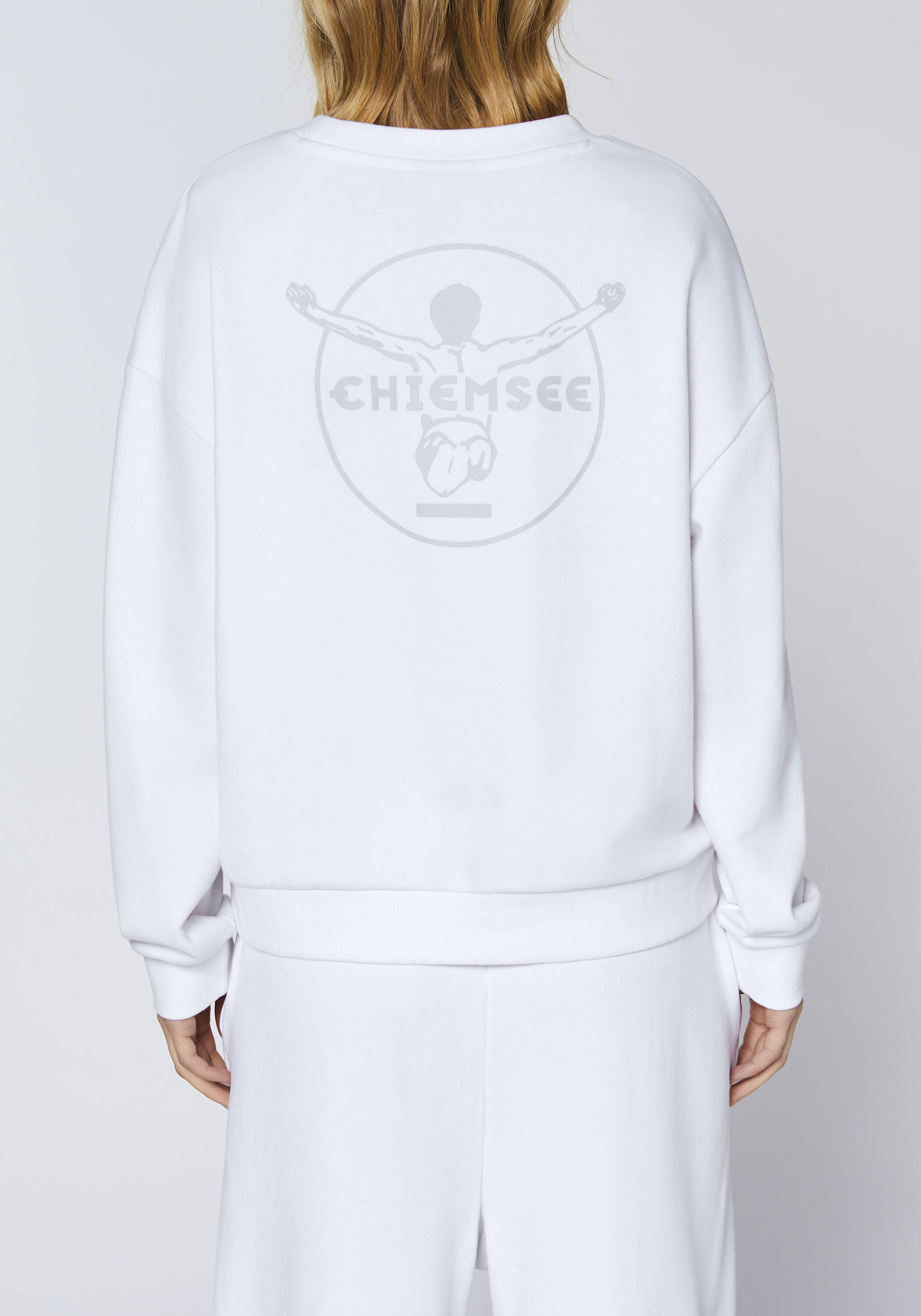 Sweatshirt mit tonalem Rückenprint 7/7