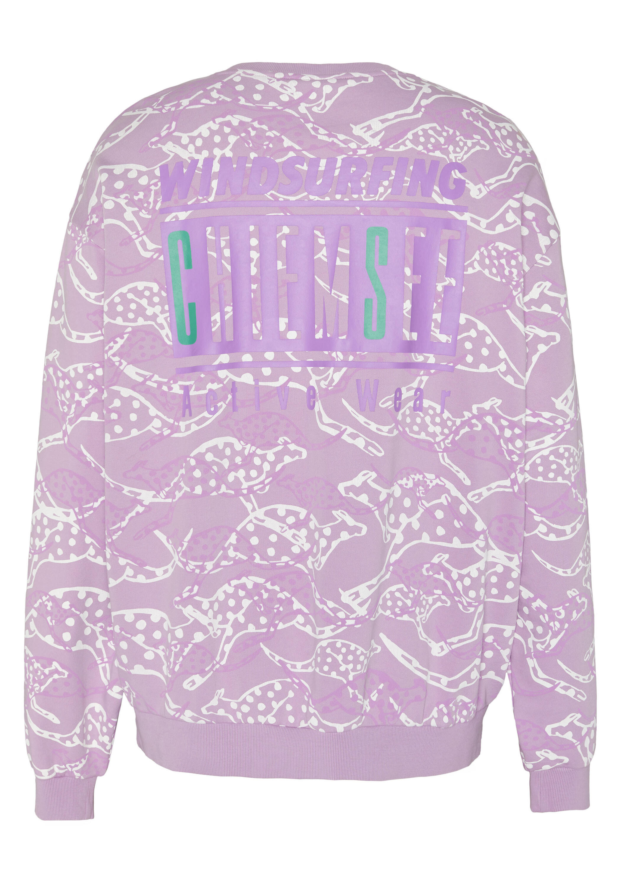 Sweatshirt mit Känguru-Alloverprint 2/7