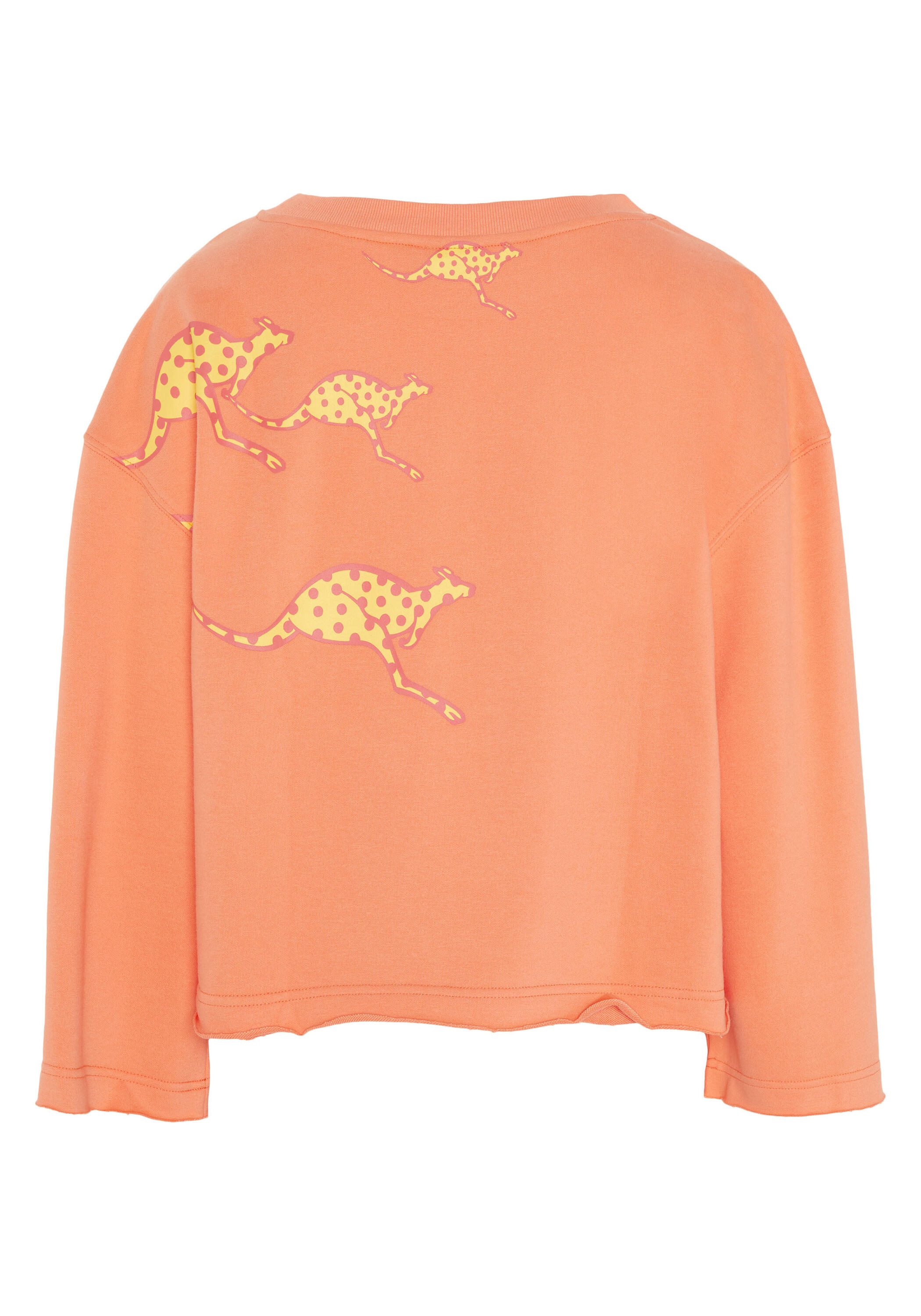 Sweatshirt mit platziertem Känguru-Print 2/7