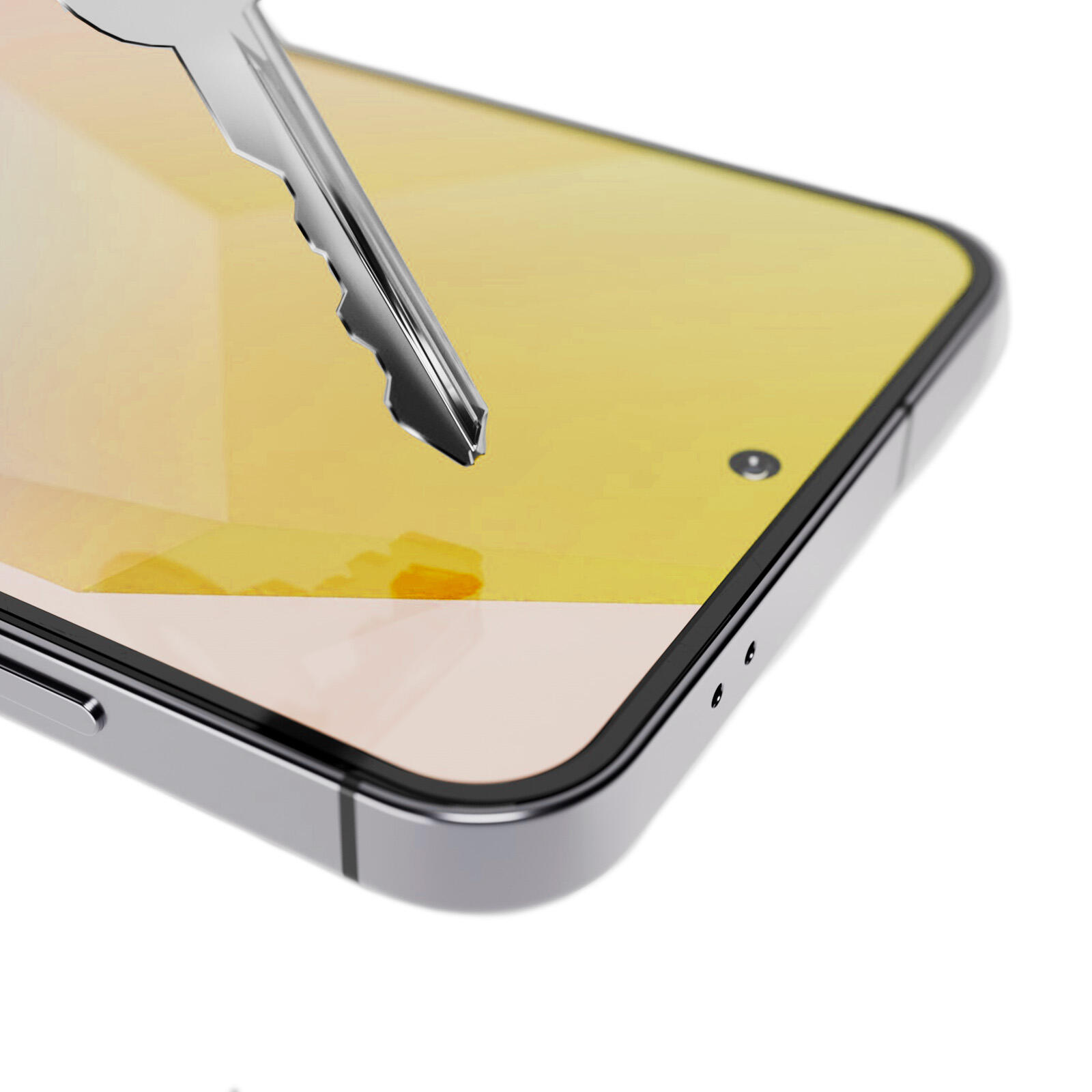 Vetro Temperato Frame Full Glue per Samsung S26+ 4/6