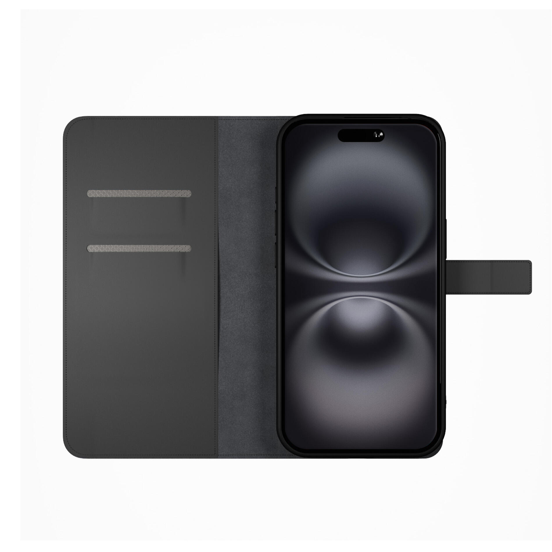 Custodia Wallet Stand per iPhone 16 4/7