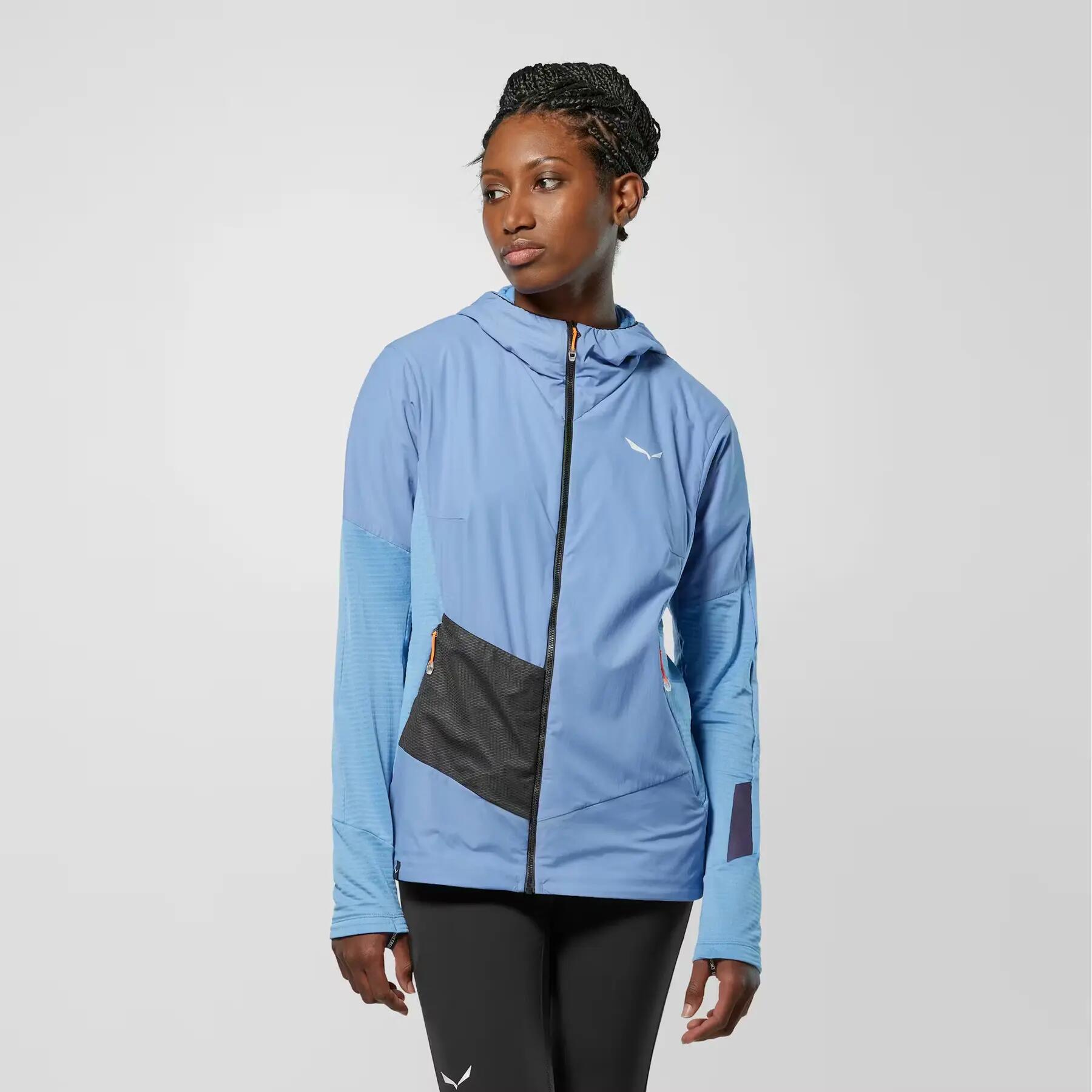 Cortavientos con capucha para mujer Salewa Pedroc 2/5
