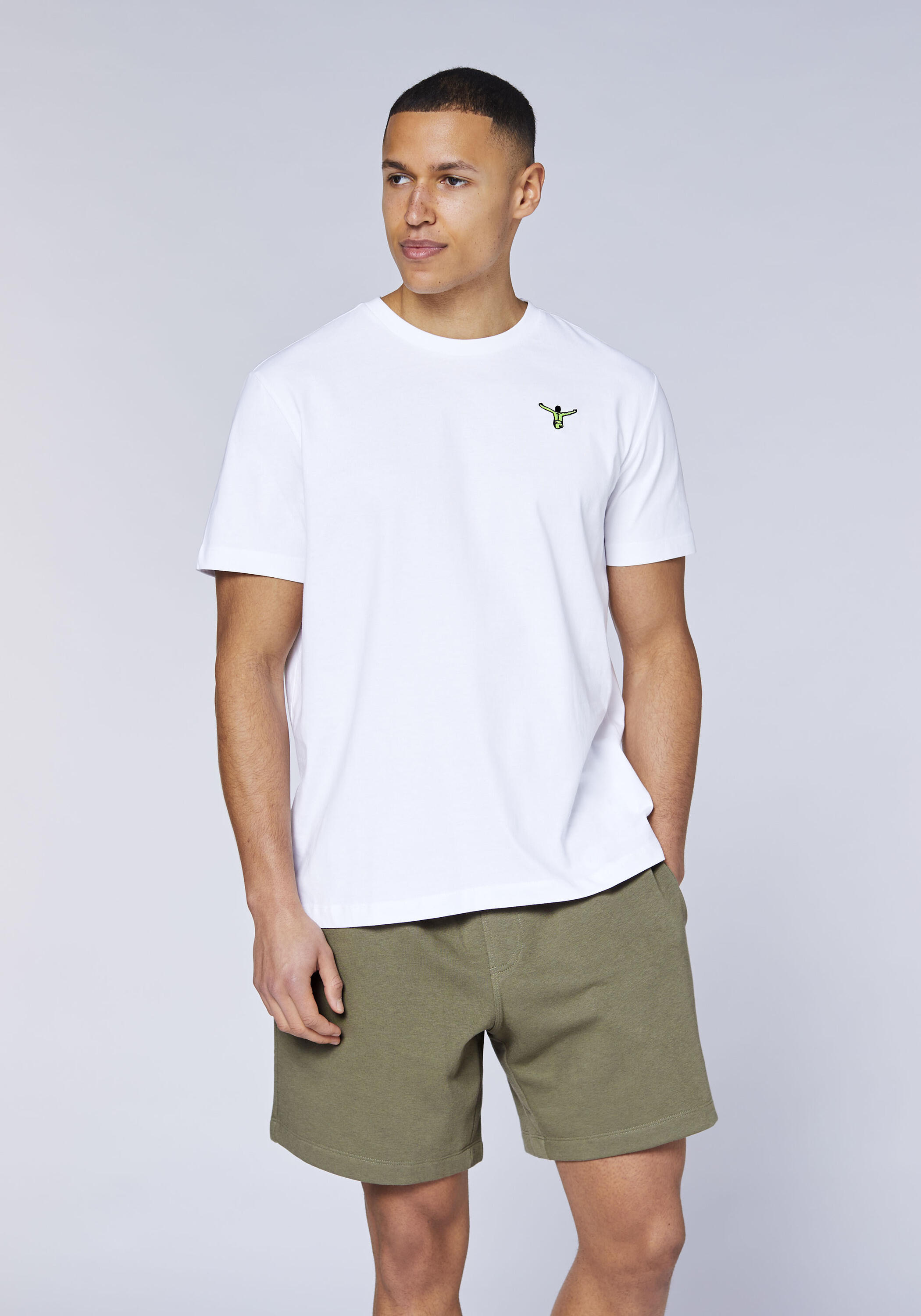 T-Shirt mit Kontrastlogo 3/7