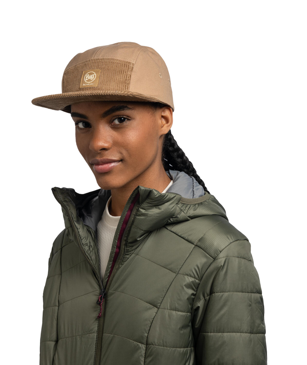 Casquette Unisexe Buff 5 Panel Chill Marron 5/7