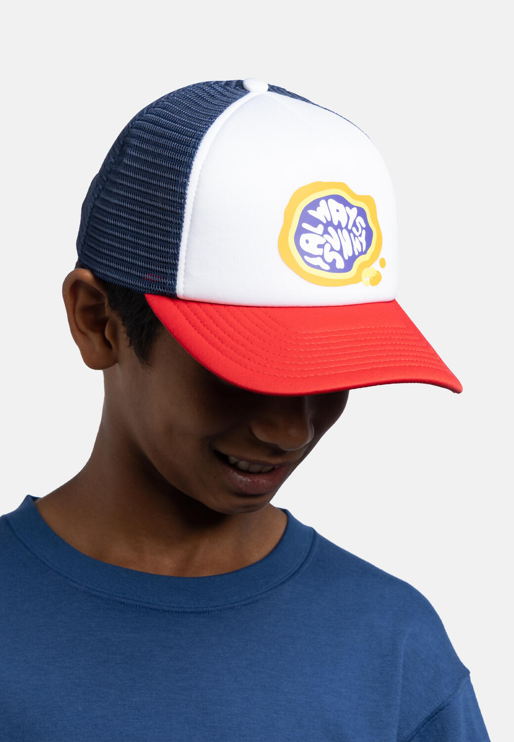 Dziecięca czapka z daszkiem BUFF TRUCKER CAP PARTH MULTI 6/7