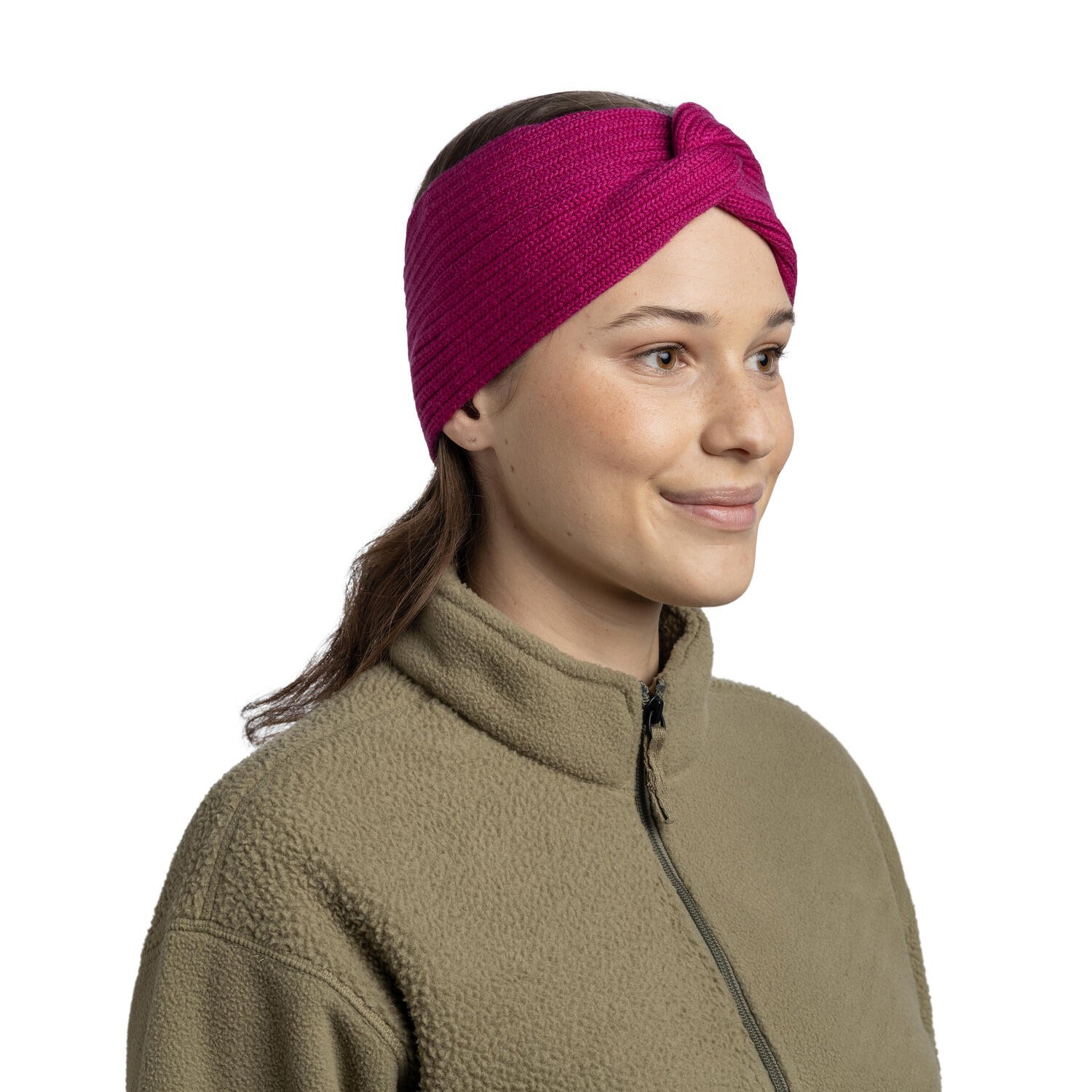Opaska na głowę damska Buff Knitted Headband Norval - orchid 4/6
