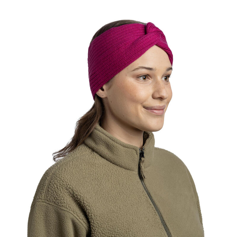 Opaska na głowę damska Buff Knitted Headband Norval - orchid