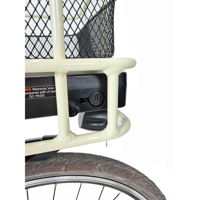 Bicicletă electrică de oraș Dolce Vita by Canellini CITY 28" damă cu genți