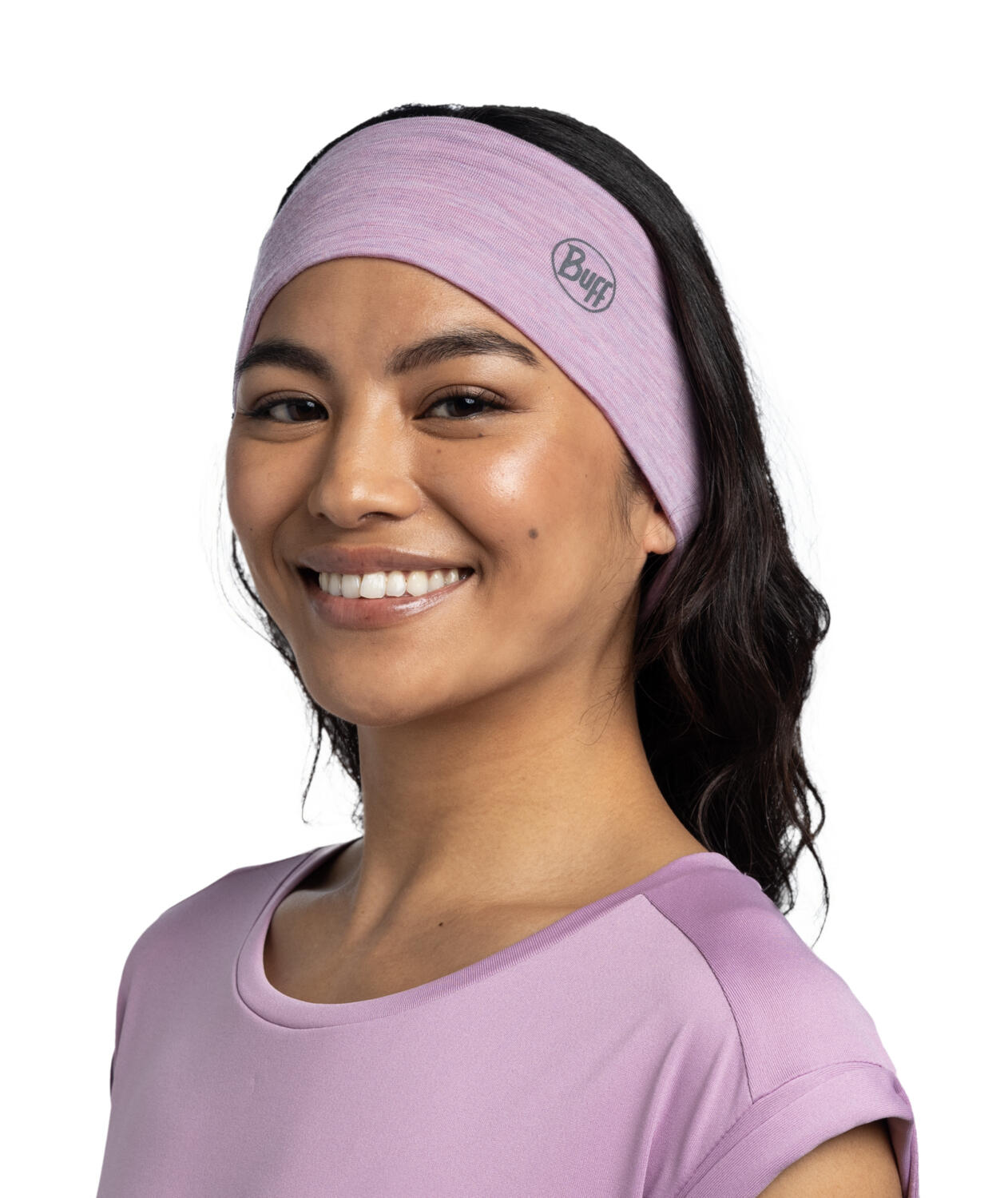 Cinta Lightweight Merino Wool Unisex Buff Rosa 2/6