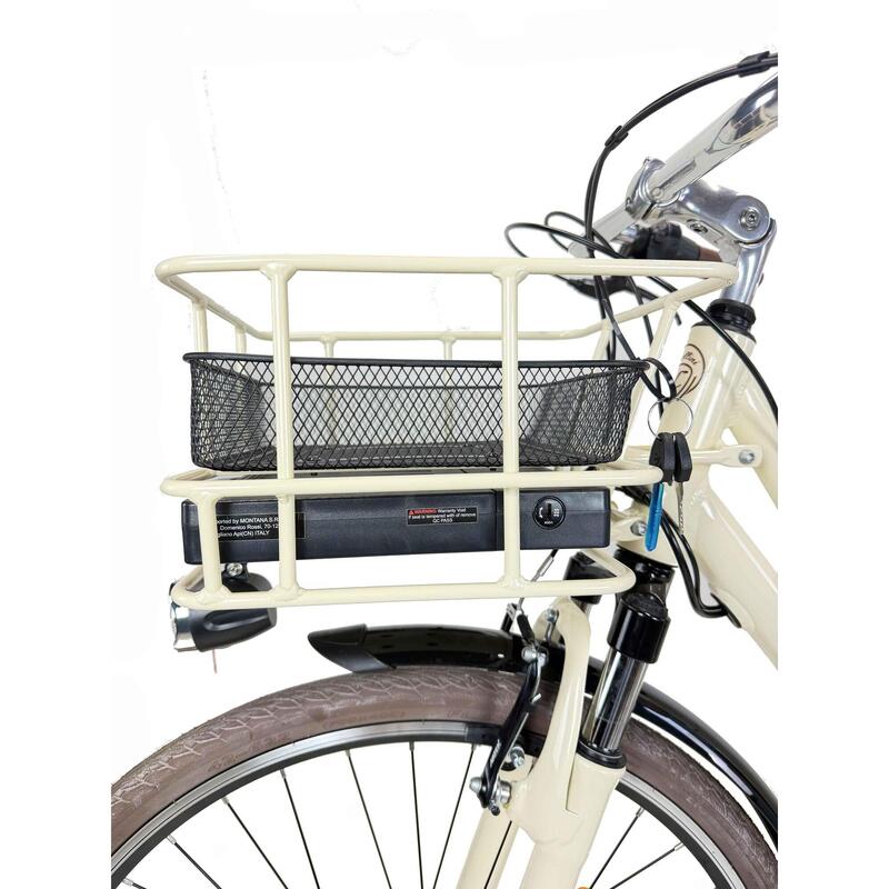 Bicicletă electrică de oraș Dolce Vita by Canellini CITY 28" damă cu genți