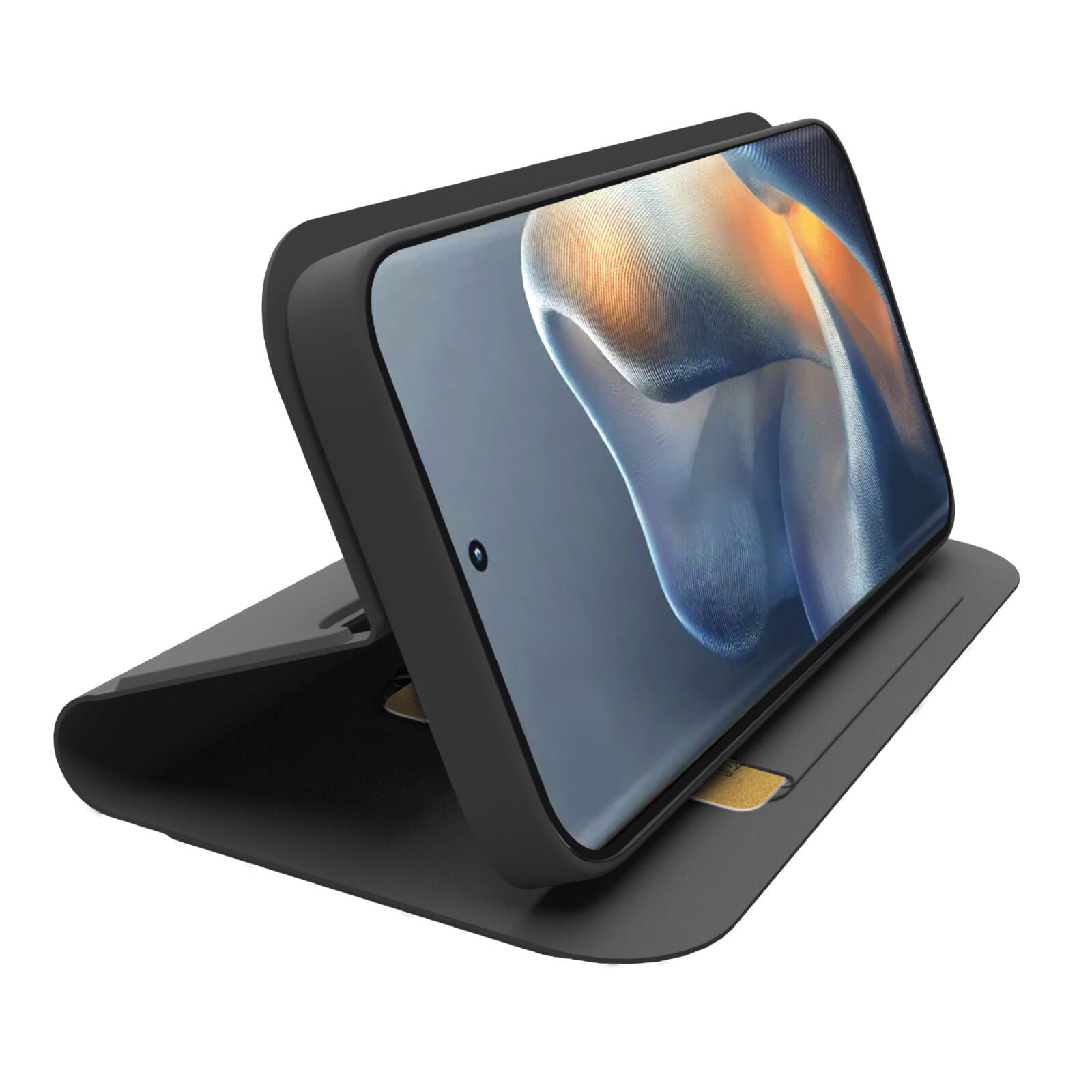 Custodia a libro con supporto stand e superficie soft touch per Motorola Edge 60 2/2