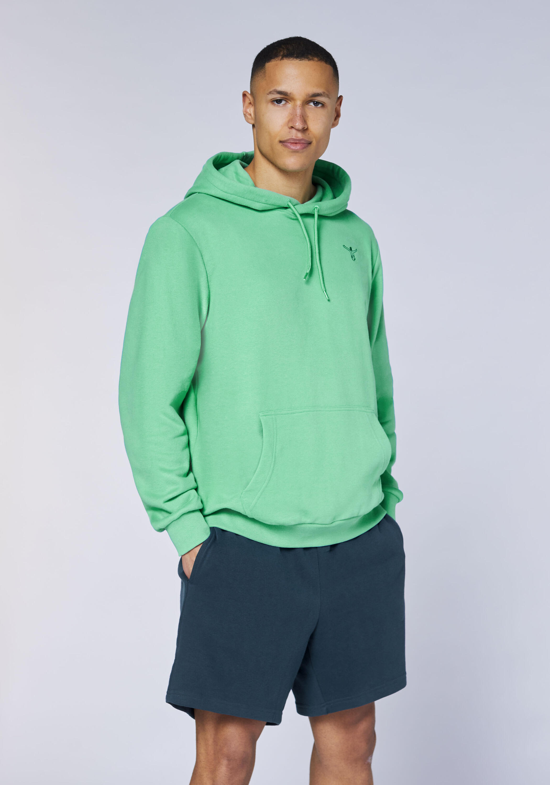 Kapuzensweatshirt mit großem Logo-Rückenprint 3/7