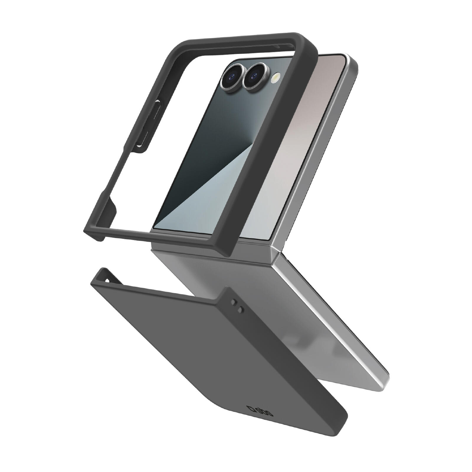 Coque en silicone avec intérieur en microfibre pour Samsung Z Flip 7 2/2