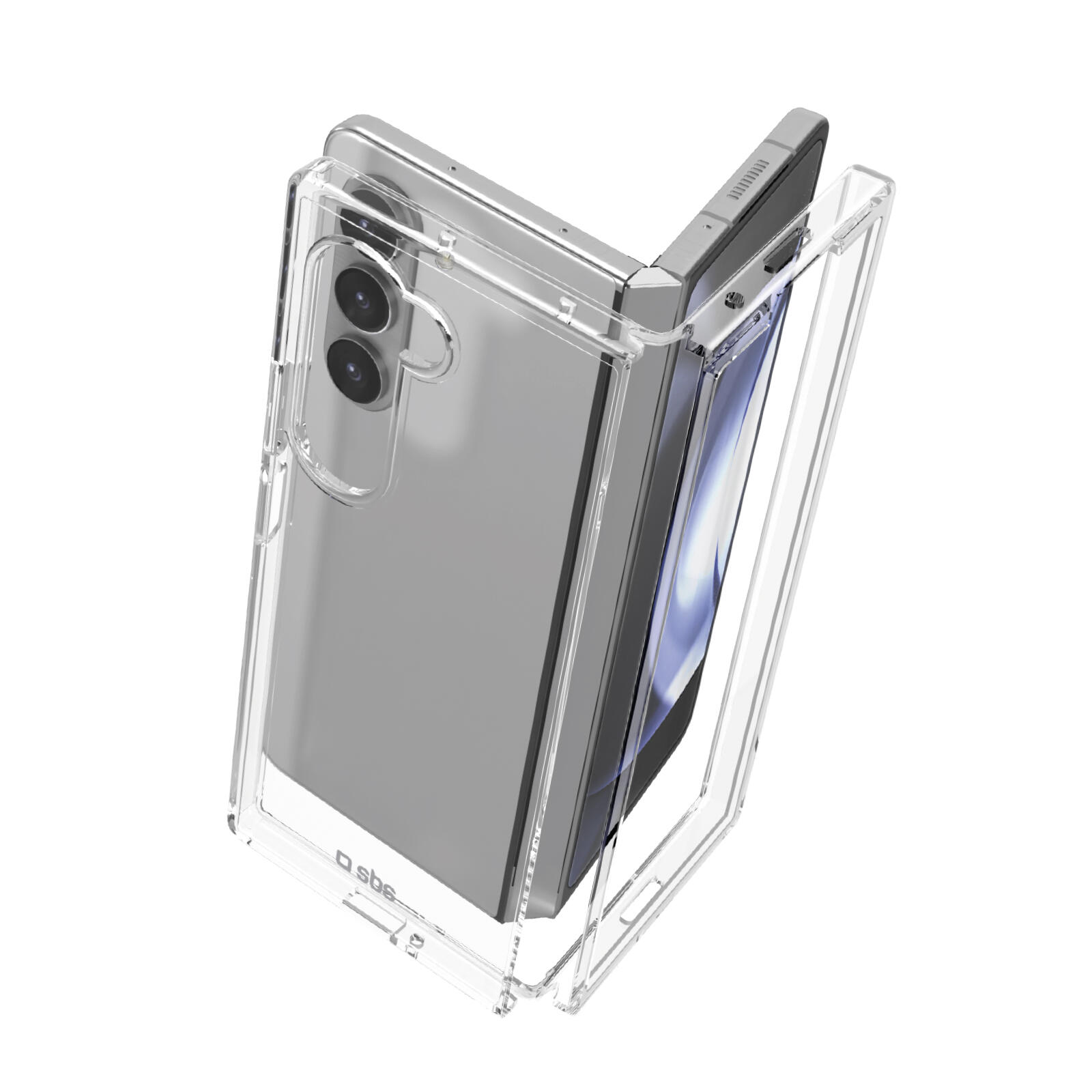 Hybrid Case per Samsung Z Fold 6, custodia compatibile con ricarica wireless 2/2