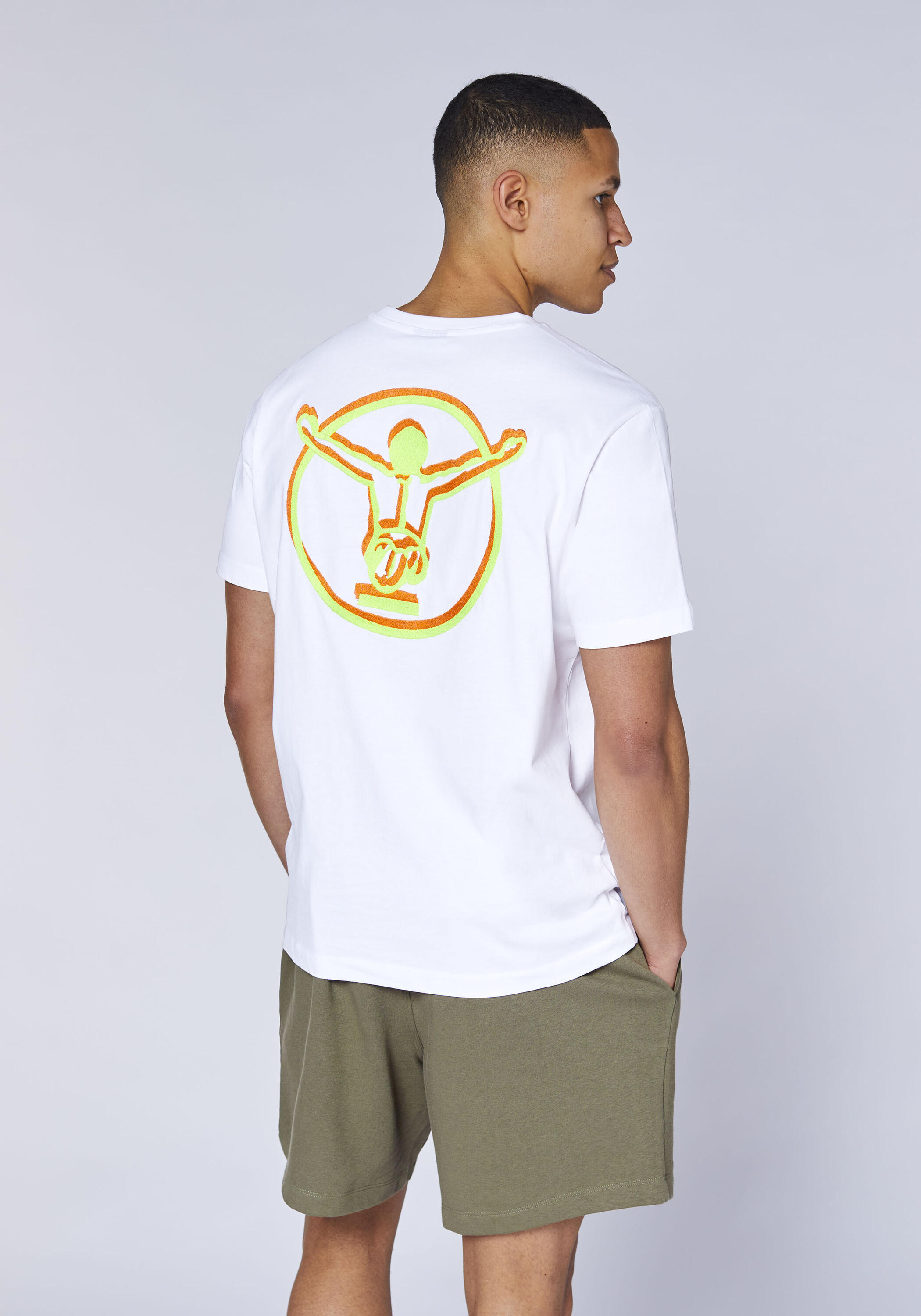 T-Shirt mit Kontrastlogo 4/7