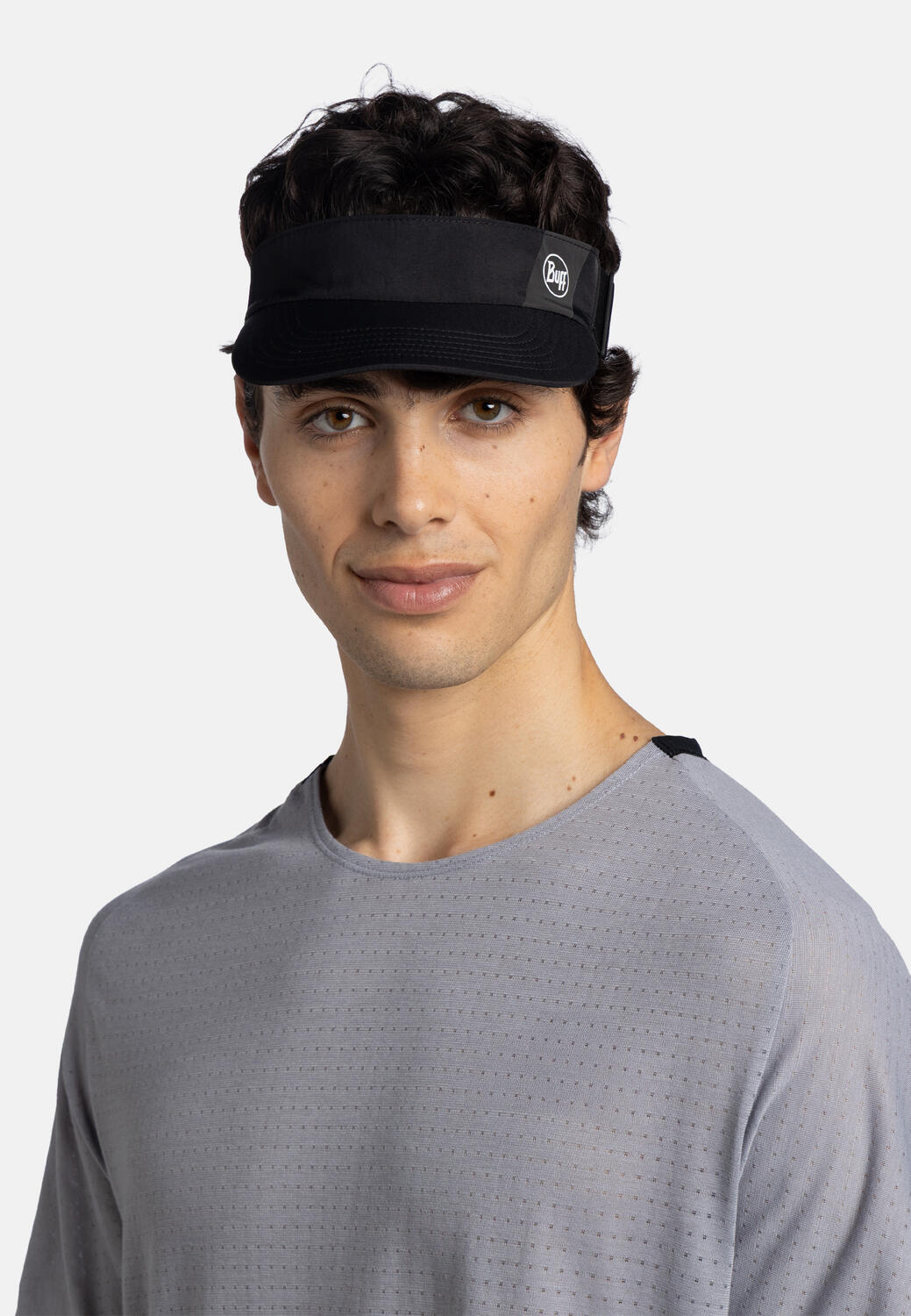 Daszek biegowy Buff Speed Visor - solid black 5/7