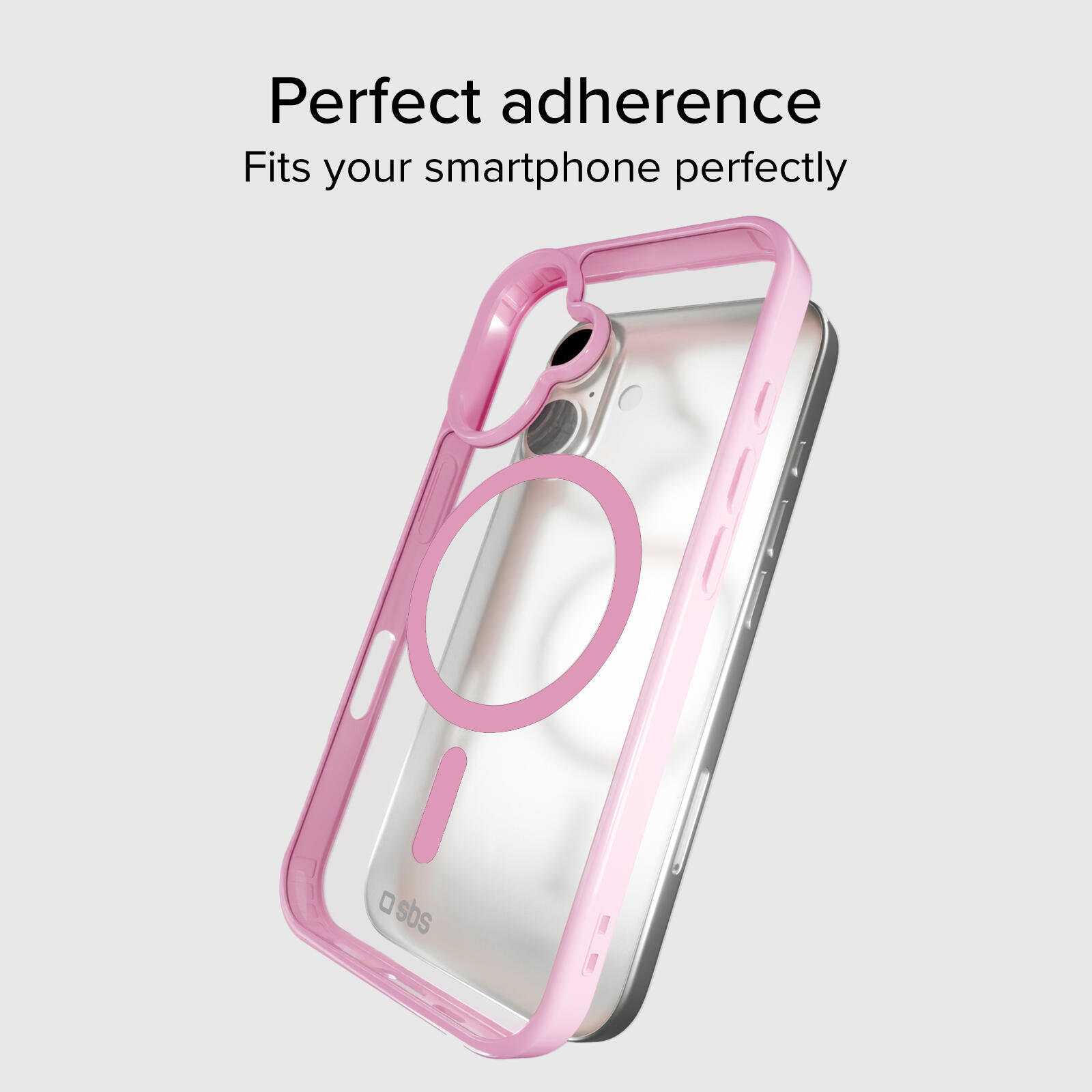 Coque iPhone 16 Plus bords colorés compatible MagSafe 3/7