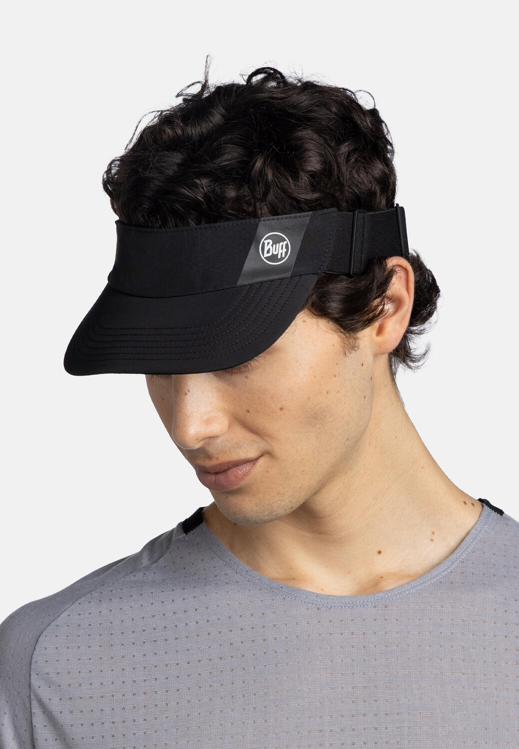 Daszek biegowy Buff Speed Visor - solid black 6/7