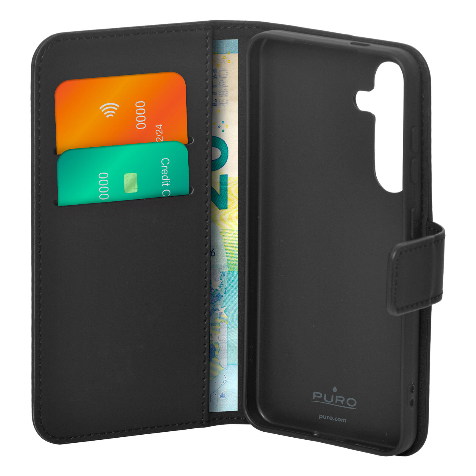 Cover Wallet Stand per Samsung S24 2/3