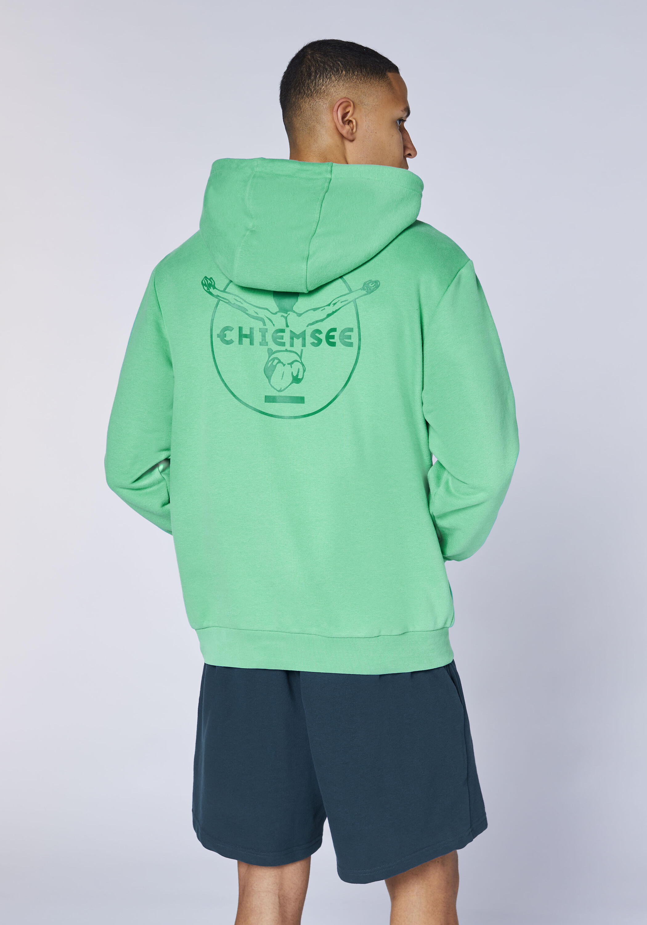 Kapuzensweatshirt mit großem Logo-Rückenprint 4/7