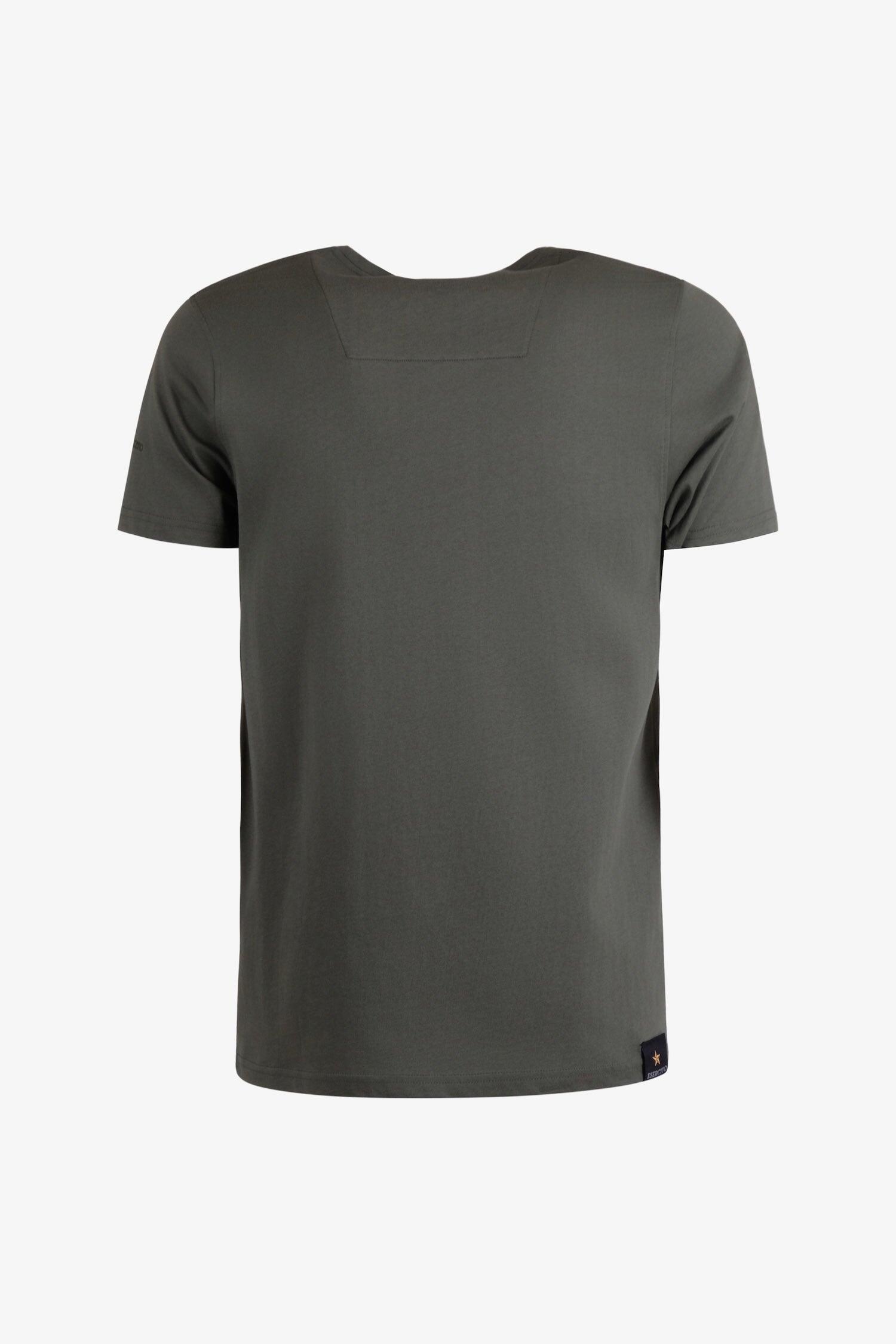 T-shirt Esercito uomo in cotone 2/4