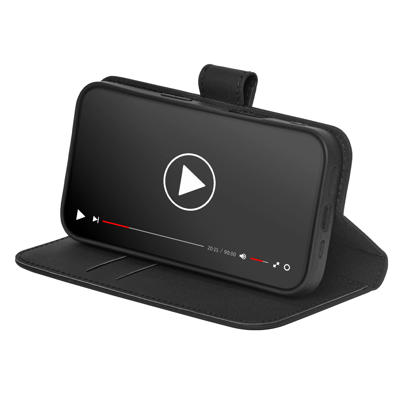 Custodia Wallet Stand per iPhone 16 Pro Max 3/3