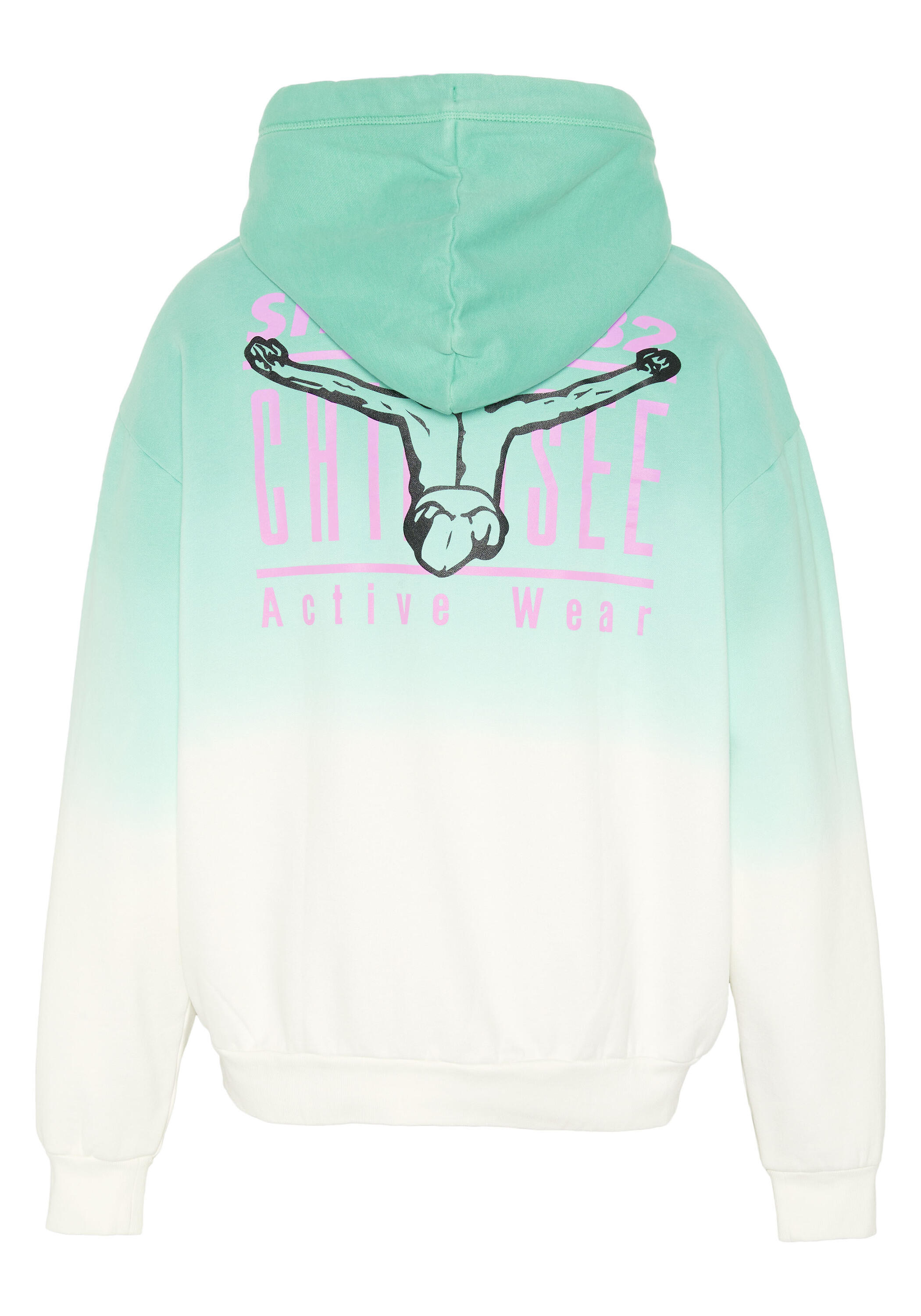 Kapuzensweatshirt mit Farbverlauf 2/7