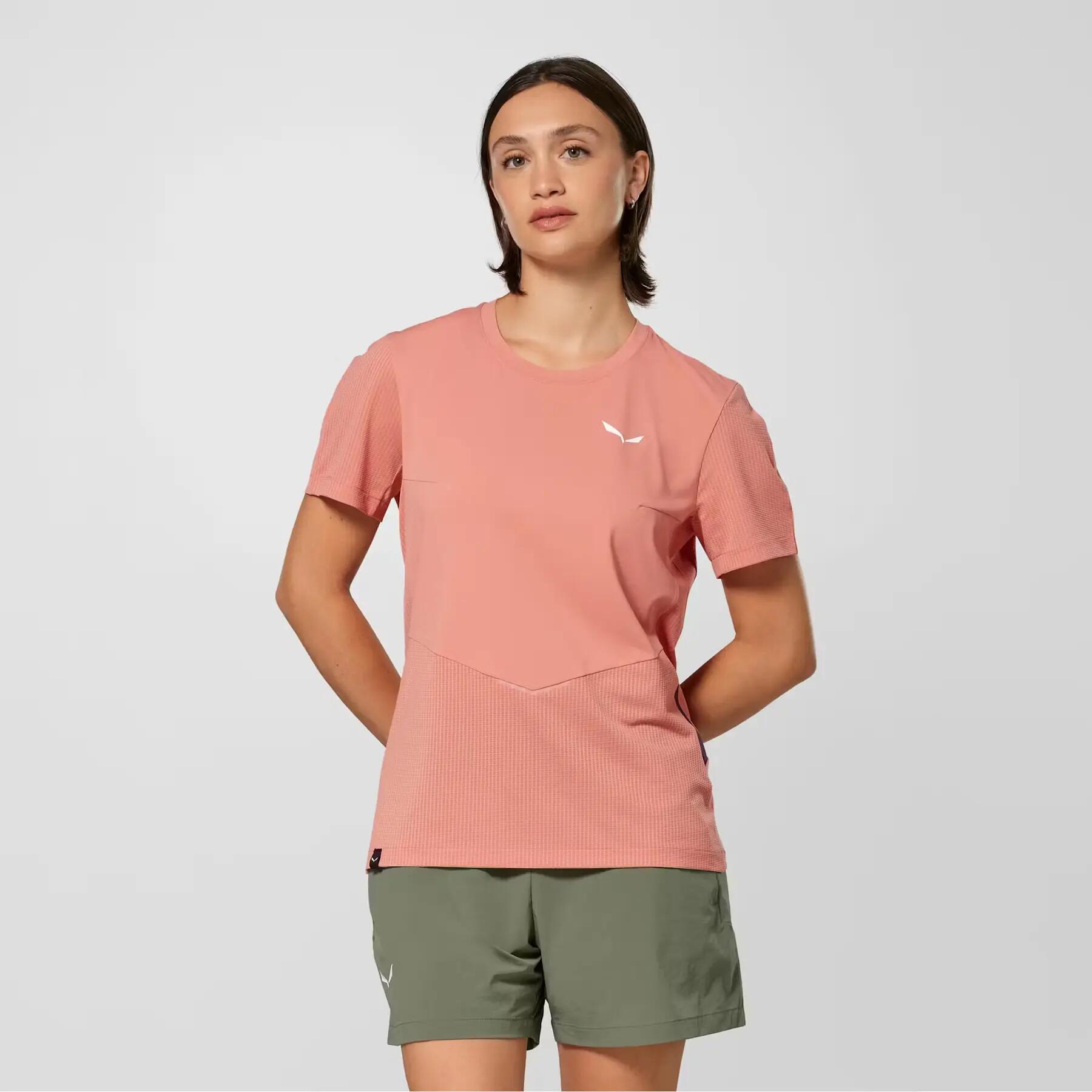 Camiseta de mujer Salewa Pedroc Dry'Ton 2/5