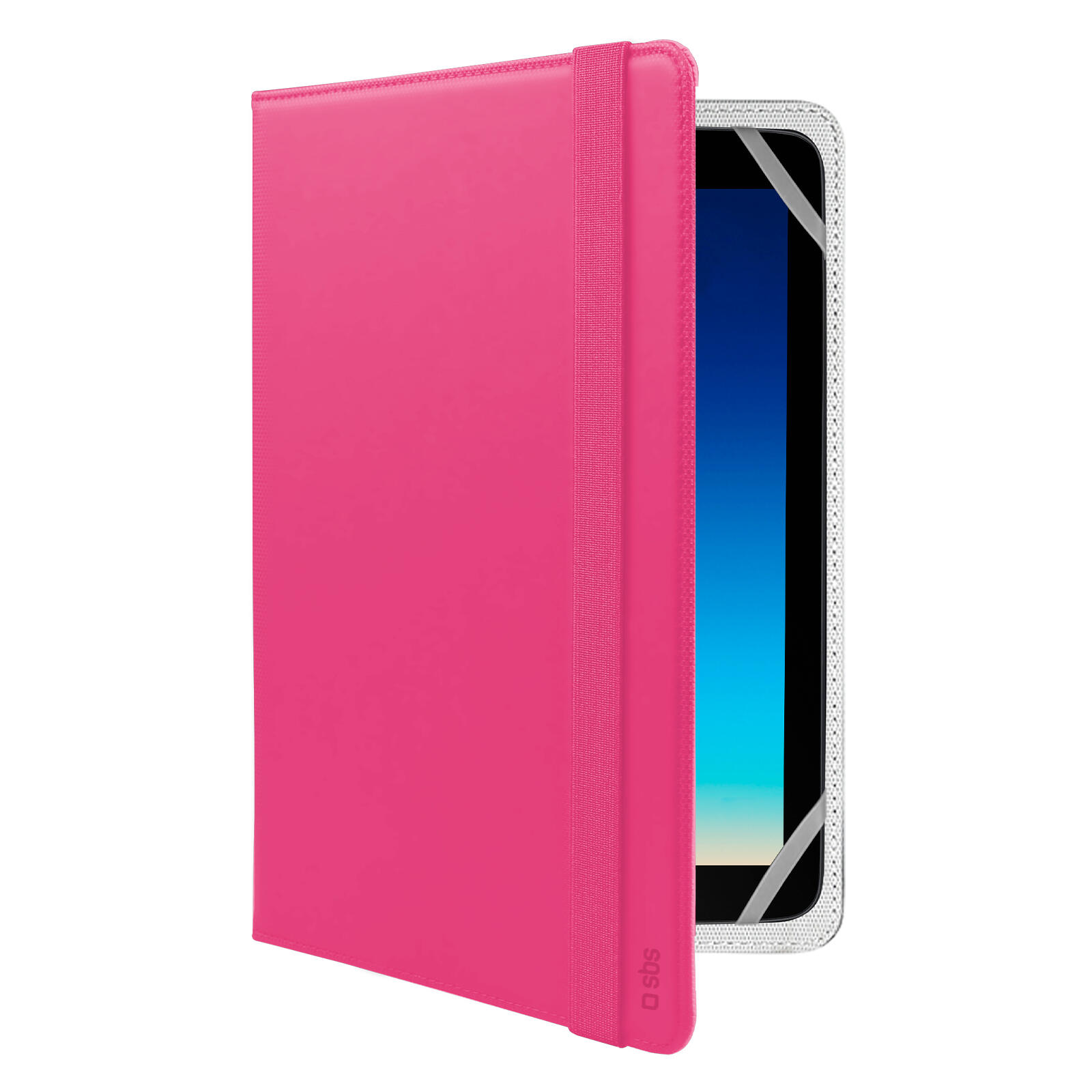 Étui livre universel avec fonction stand pour tablette 9"-10.1" 1/1