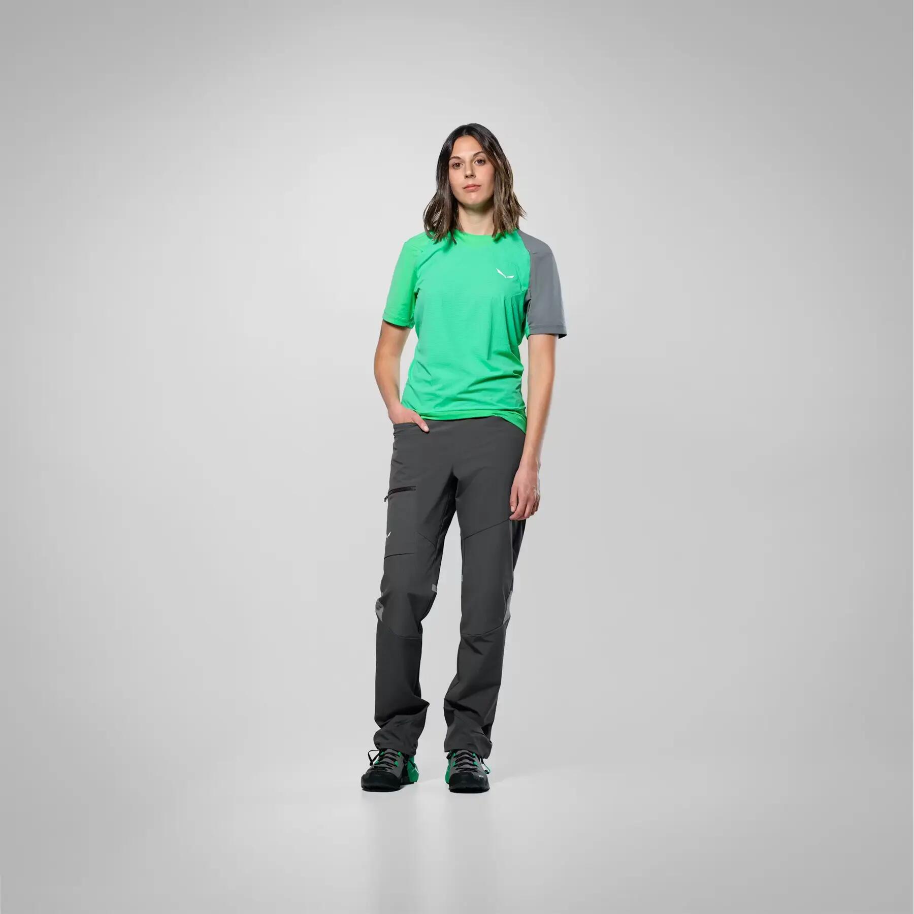 Camiseta híbrida mujer Salewa NXT 3/5