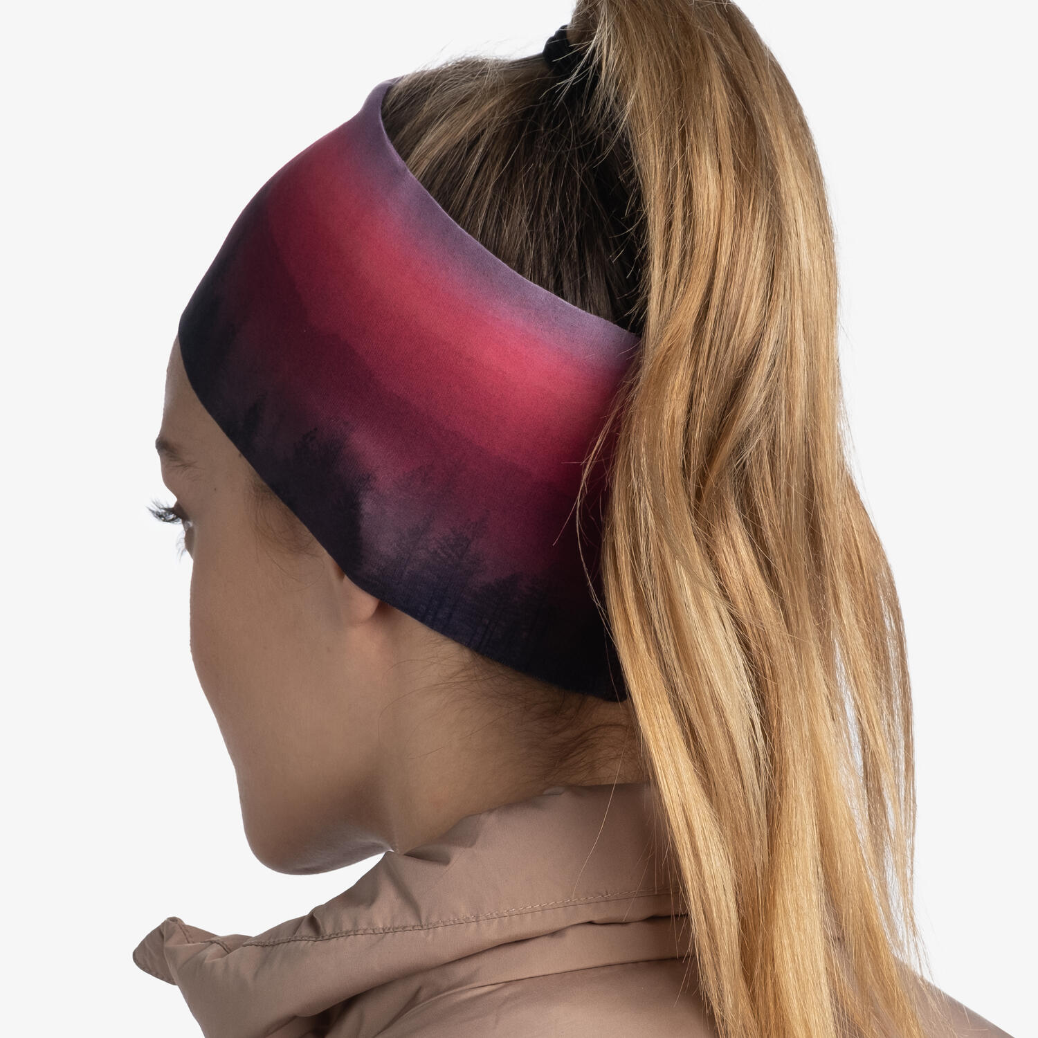 Bandeau Polaire Buff Tech Mauve 6/7