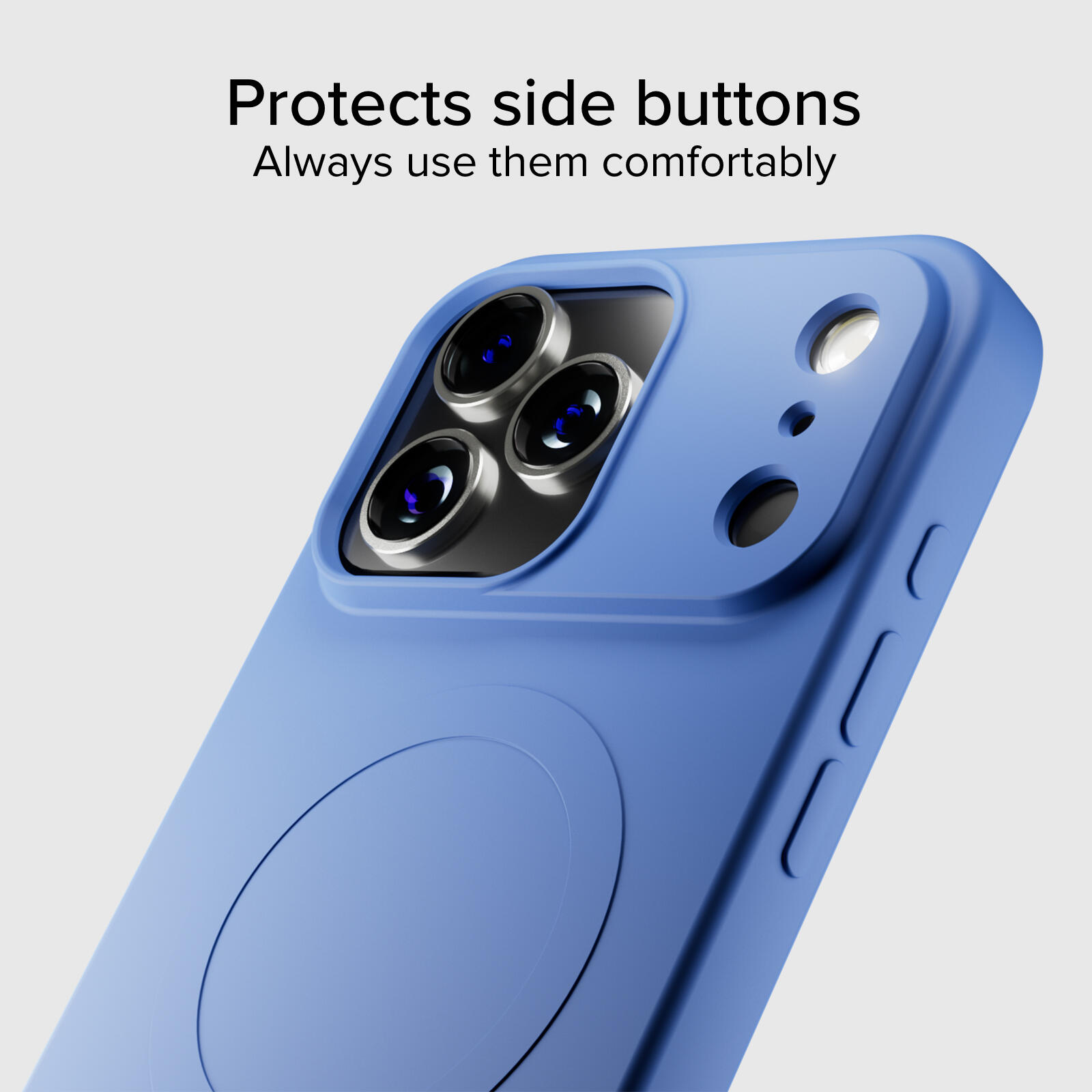 Instinct Mag - cover per iPhone 17 Pro morbida e compatibile con MagSafe 5/7