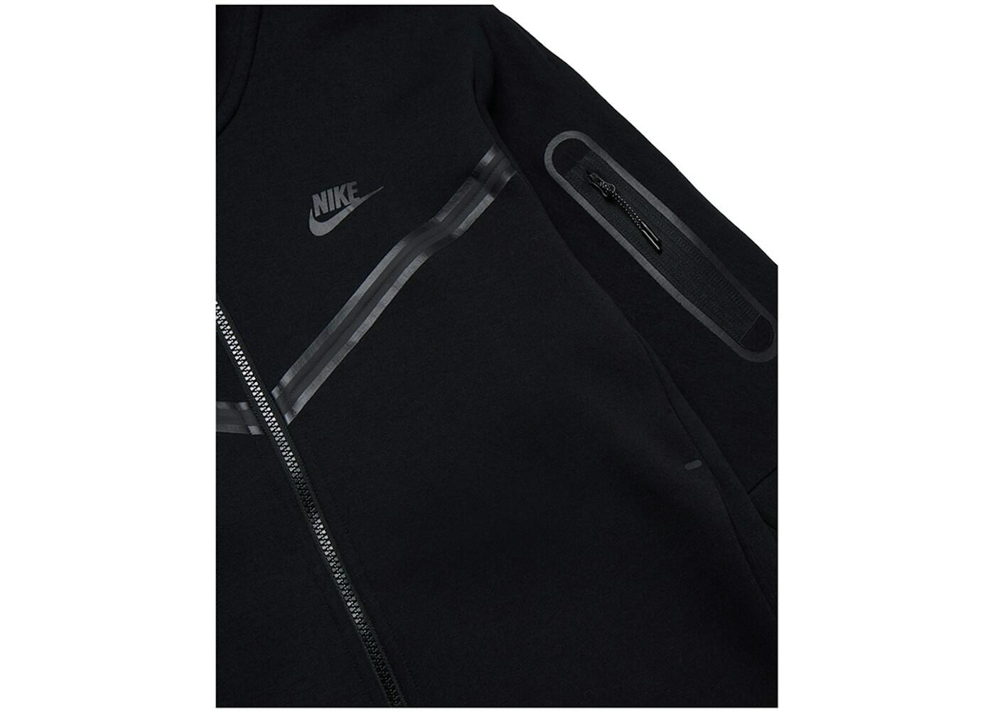 Nike Sportswear Tech Fleece Kapuzenpullover Schwarz 2/2