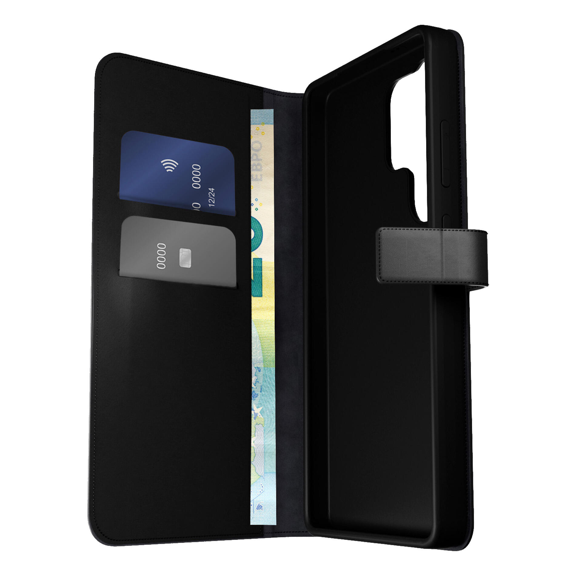 Étui portefeuille avec support pour Samsung S26 Ultra 3/7