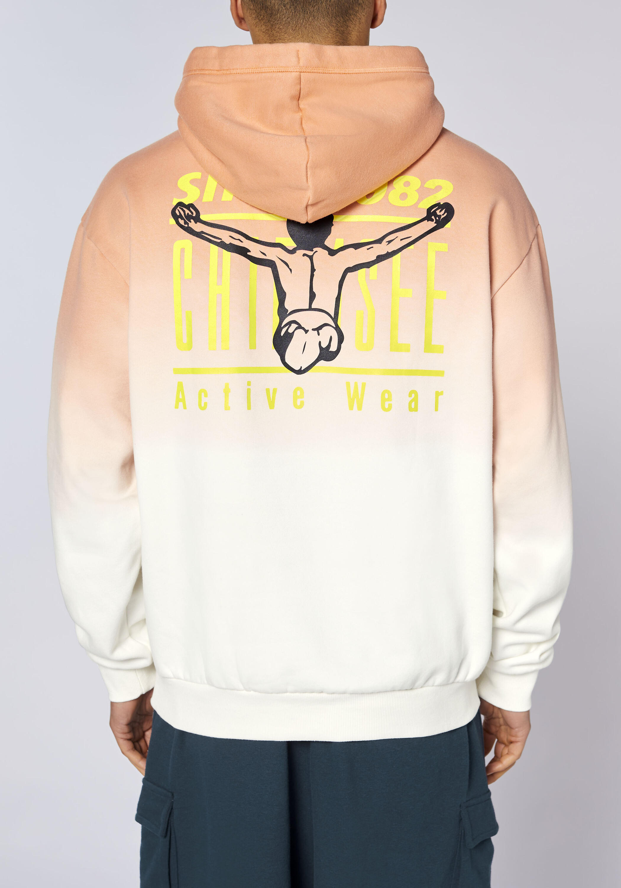 Kapuzensweatshirt mit Farbverlauf 7/7