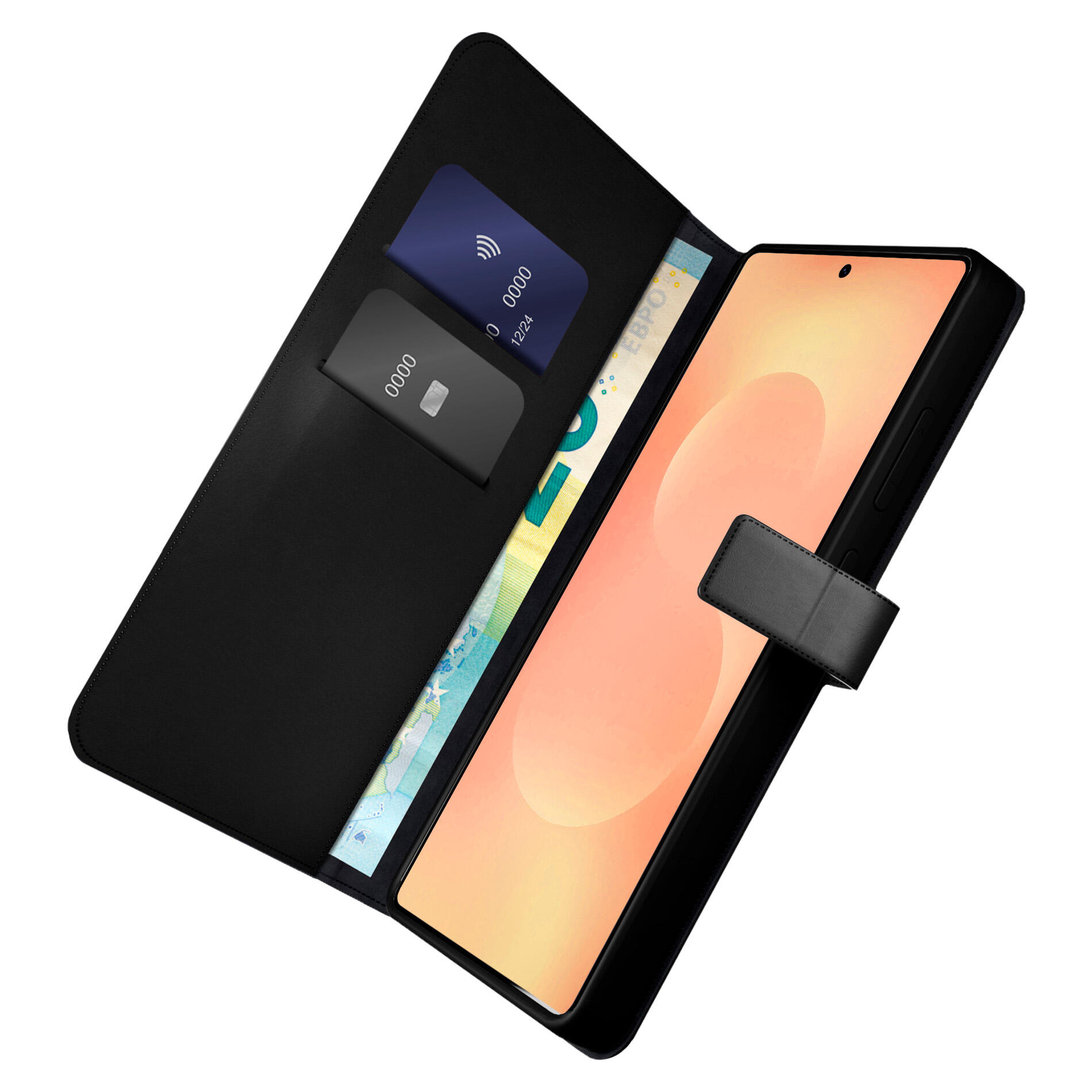 Étui portefeuille avec support pour Samsung S26 Ultra 2/7
