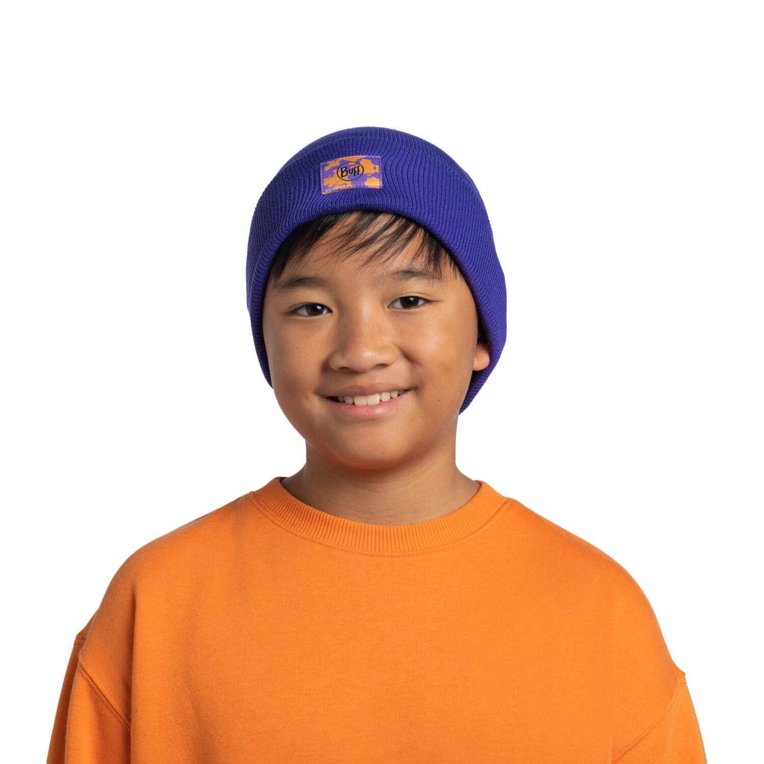 Gorro Knitted Unisex Buff Azul 3/5