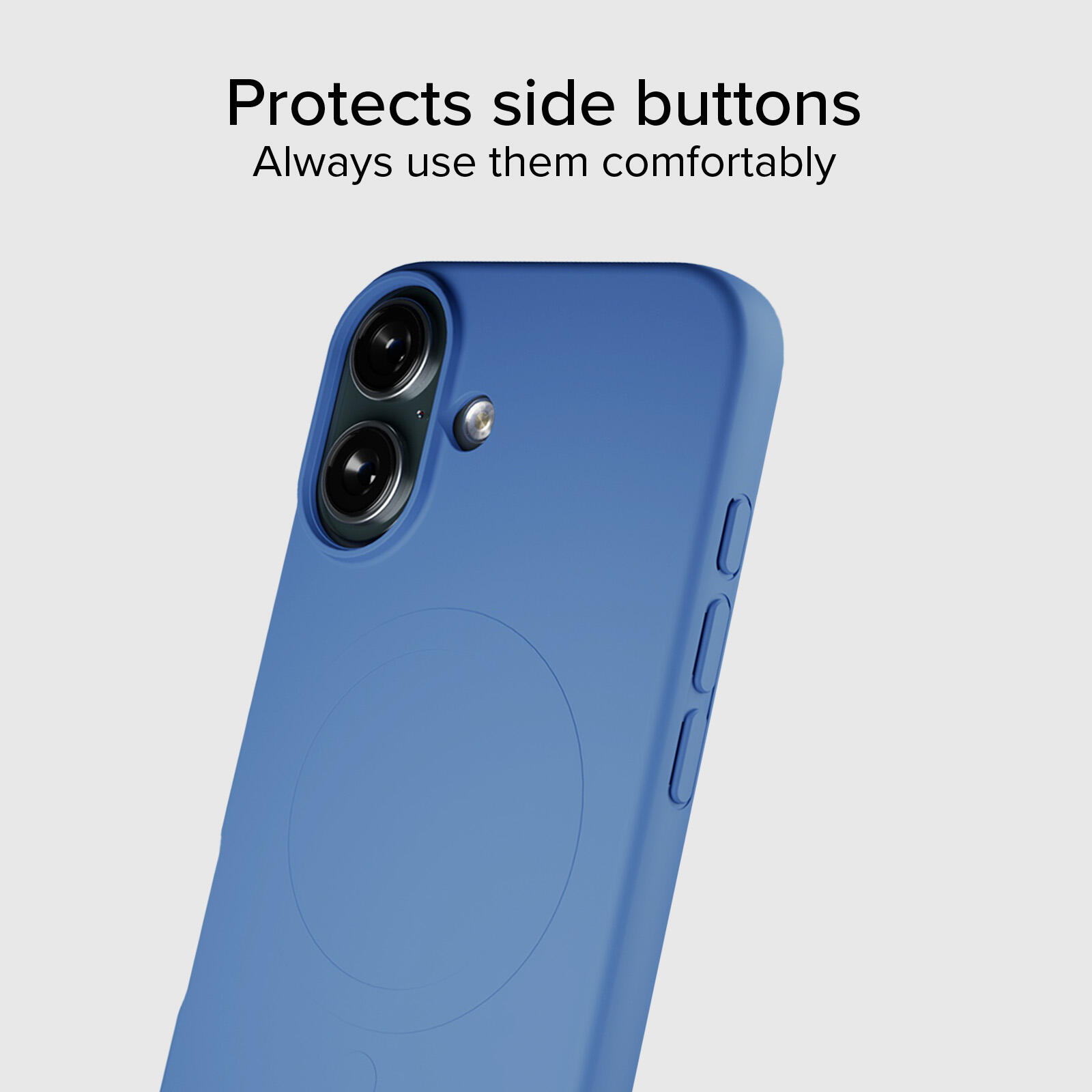 Instinct Mag - cover per iPhone 16 morbida e compatibile con MagSafe 7/7