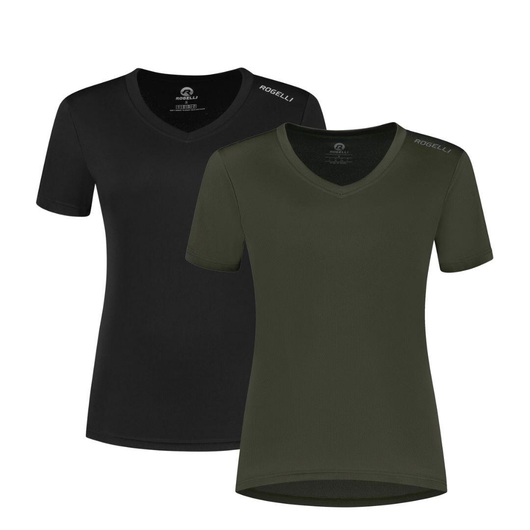 Dames Hardloopshirt Korte Mouwen 2-Pack Sportshirt 2/7