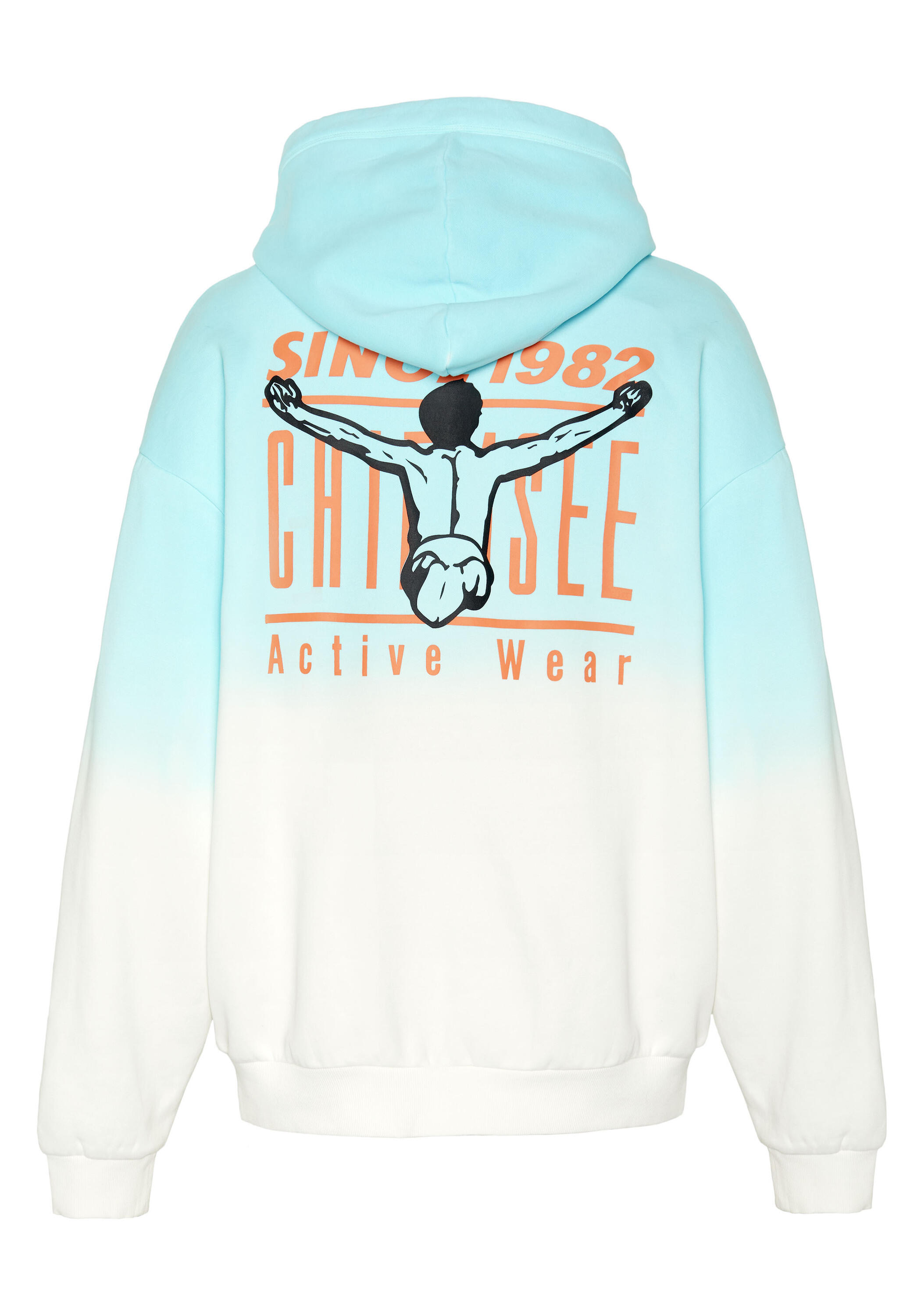 Kapuzensweatshirt mit Farbverlauf 2/7