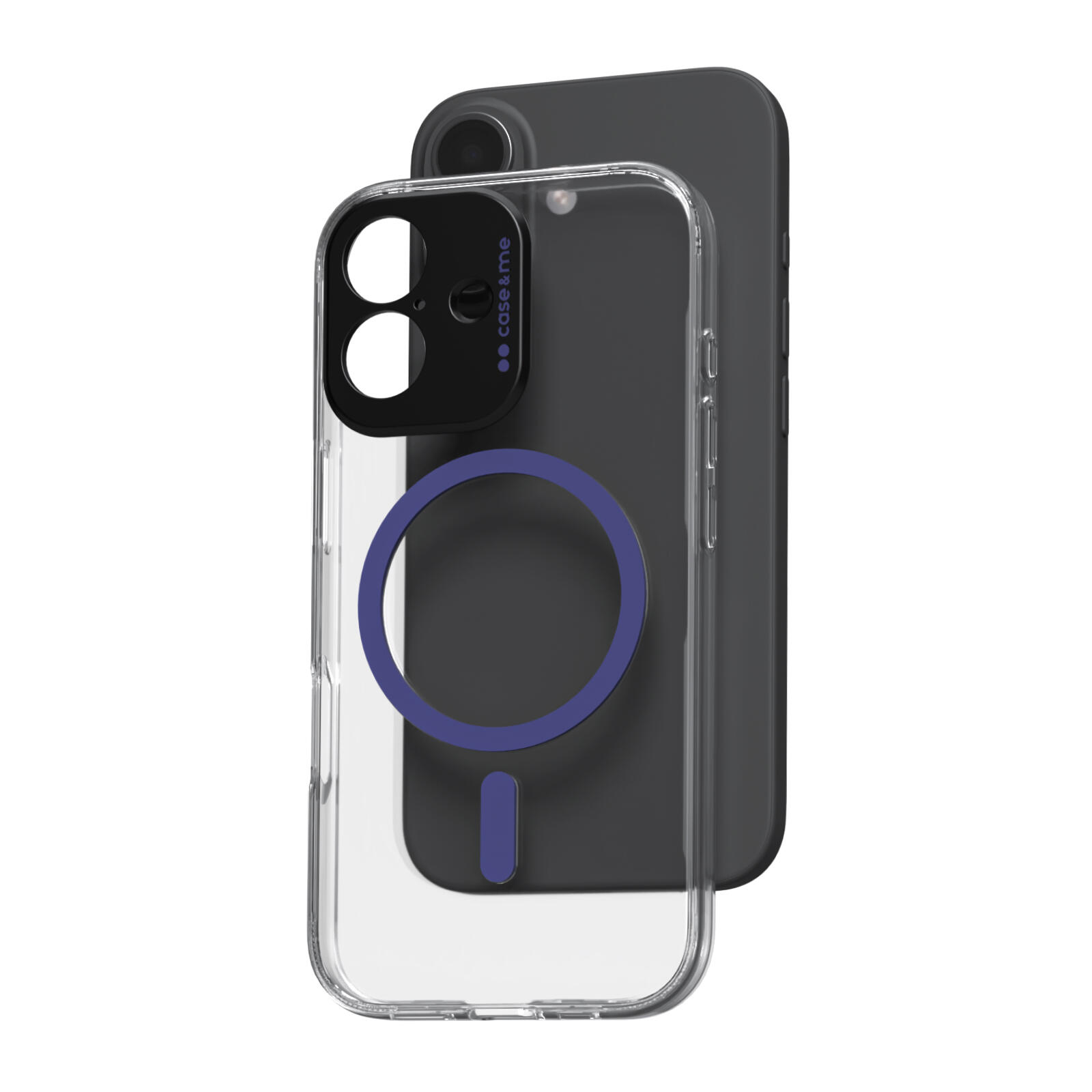 Cover trasparente compatibile con ricarica MagSafe per iPhone 17 2/2