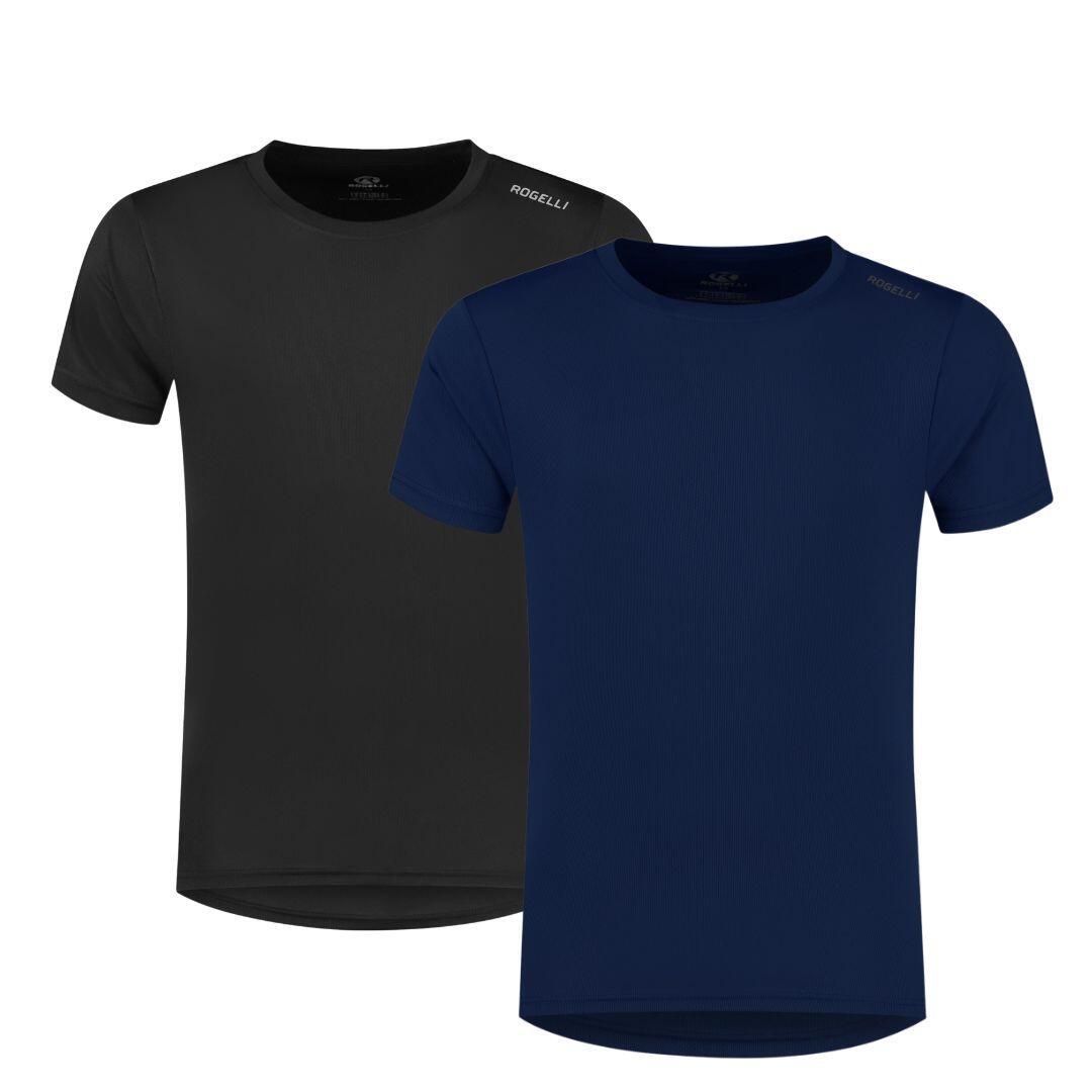 Herren Laufshirt 2er-Pack Kurzarmshirt 2/7