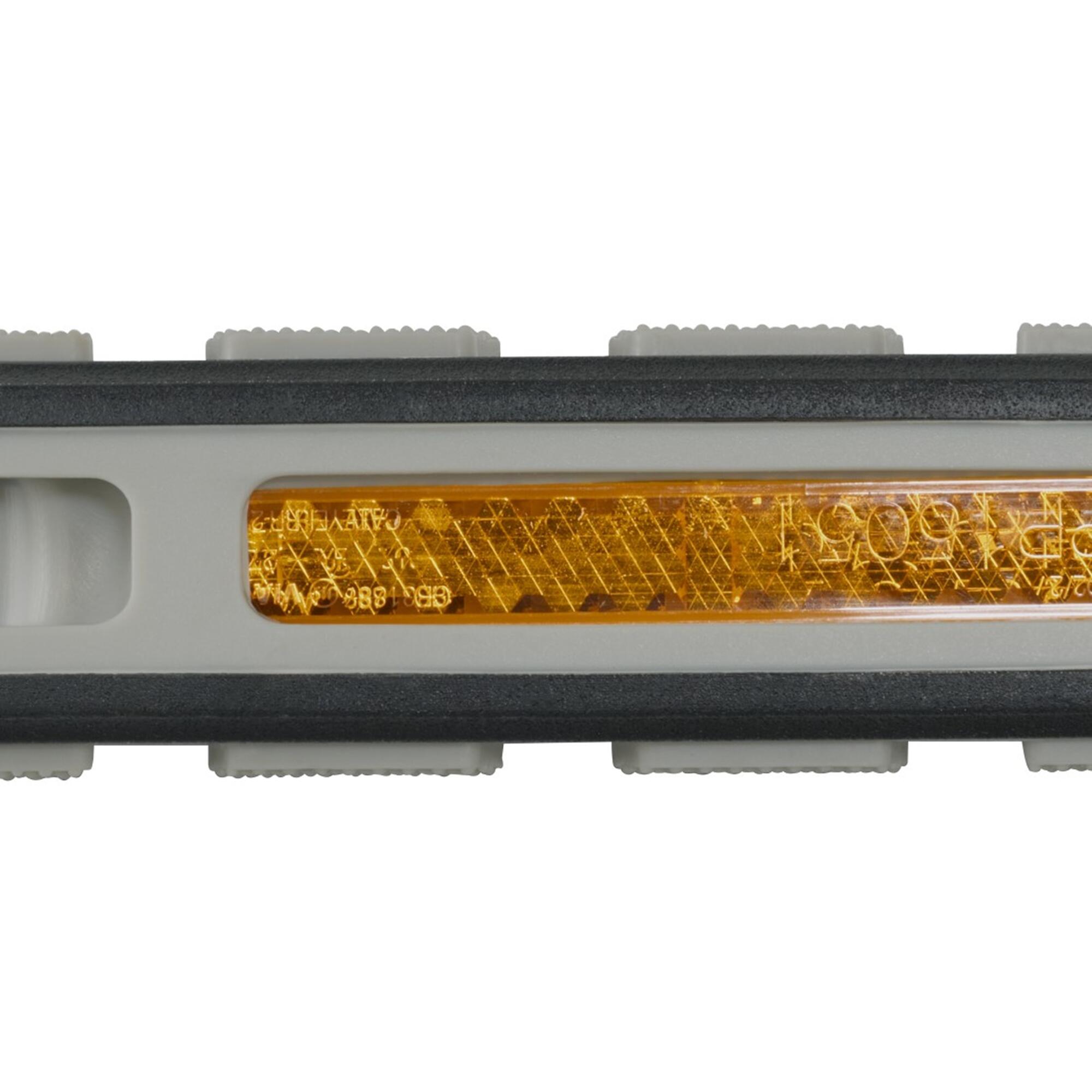 HAMA Fahrradpedale mit Reflektoren, 2er-Set, Schwarz 4/5