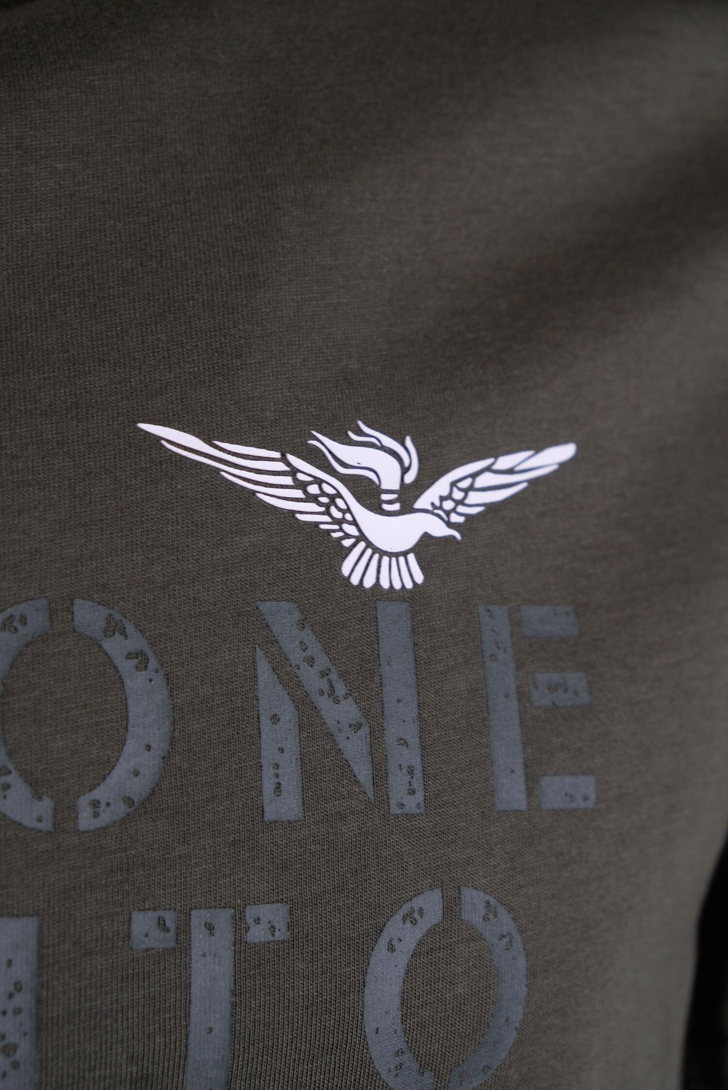 T-shirt Aviazione Esercito uomo in cotone 3/4