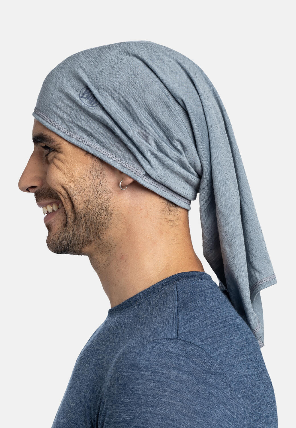 Braga de cuello Merino Lightweight Unisex Buff Azul claro ÚNICA 6/7