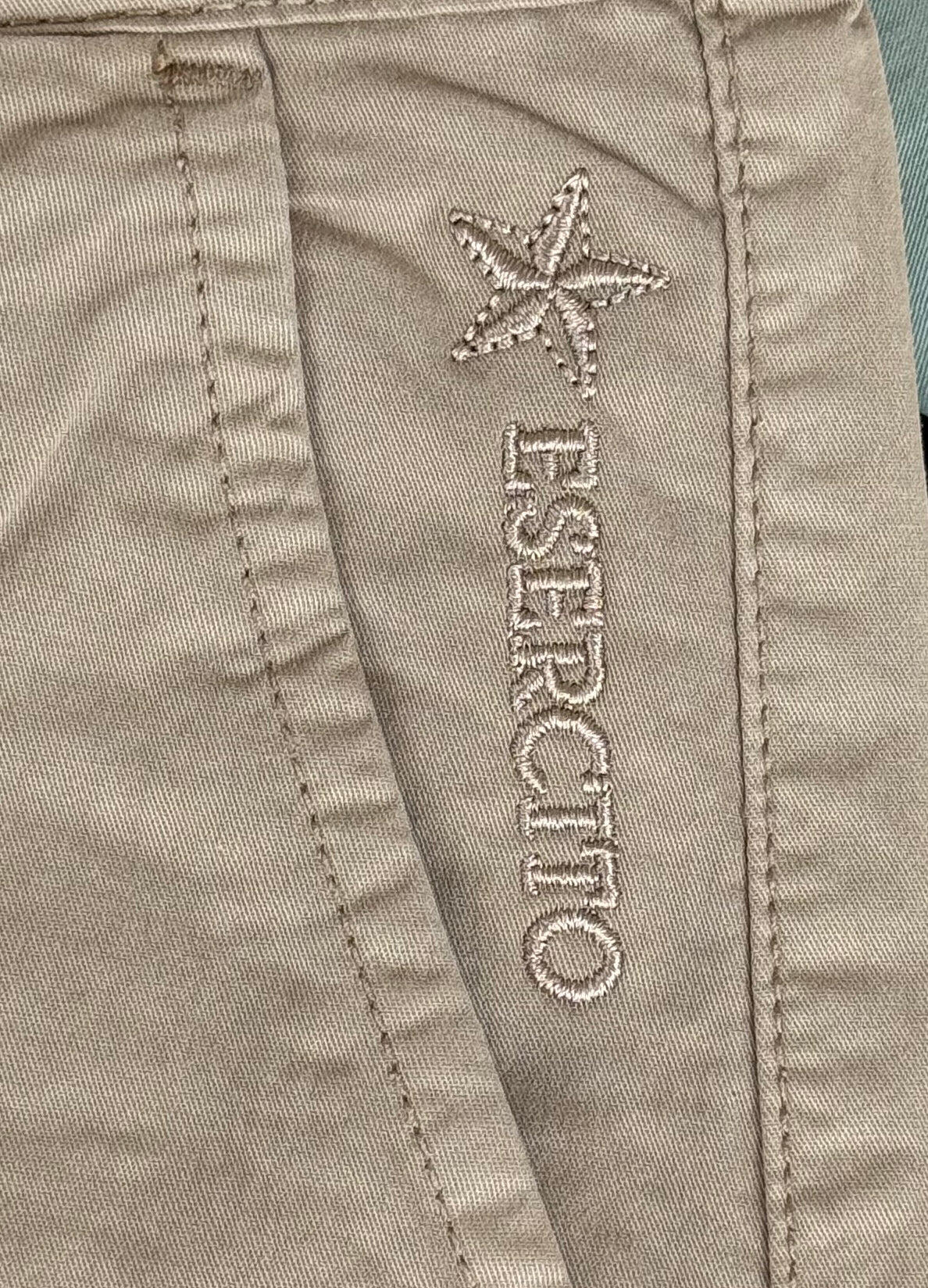 Bermuda Esercito kaki in cotone uomo 3/3