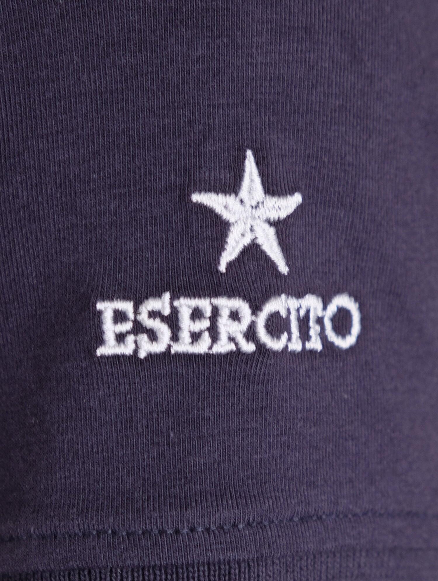 Polo Aviazione Esercito blu a maniche corte in cotone donna 4/4